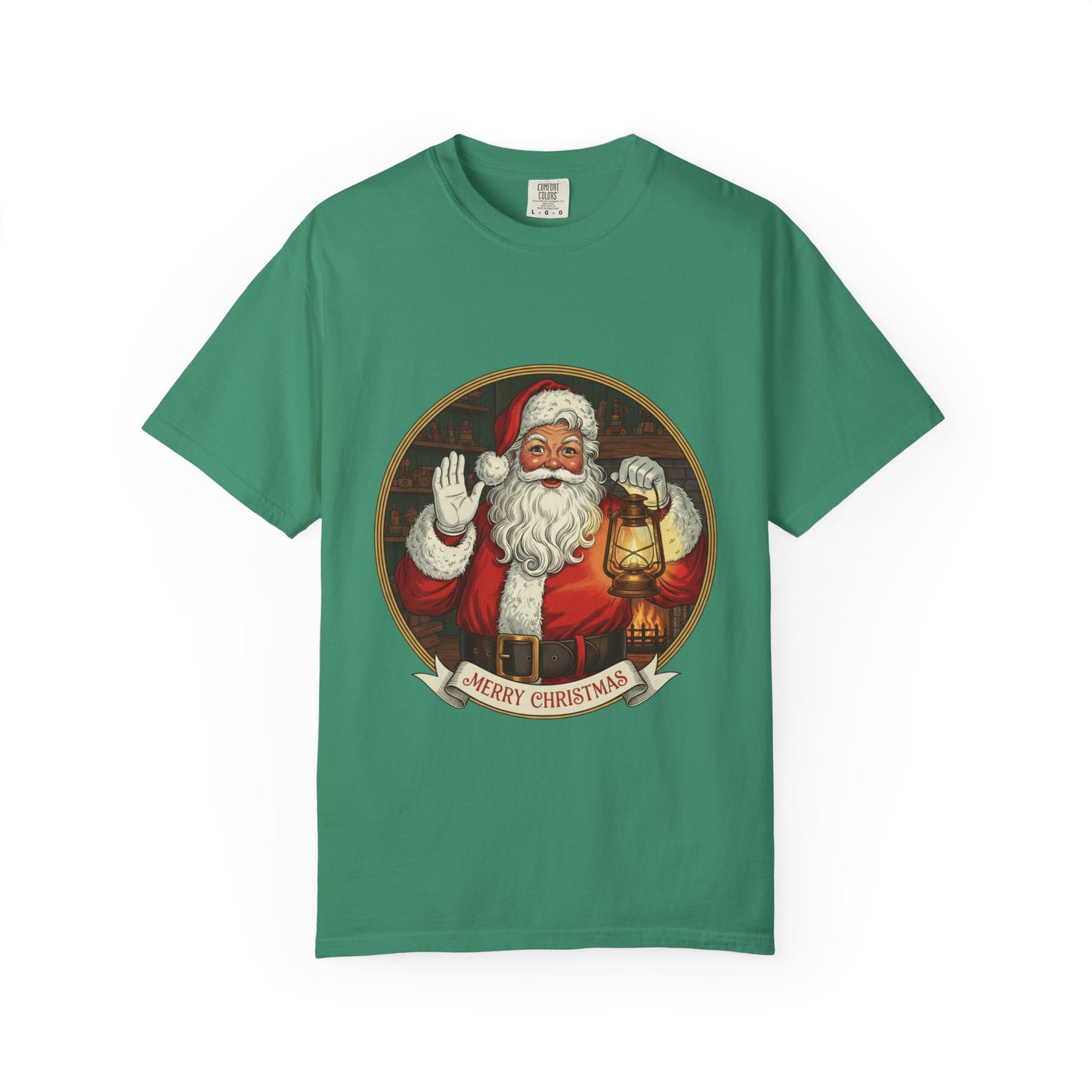 Merry Christmas Santa T-Shirt, Holiday Apparel for Festive Cheer, Unisex Christmas Tee, Perfect Gift for Family, Santa Lovers