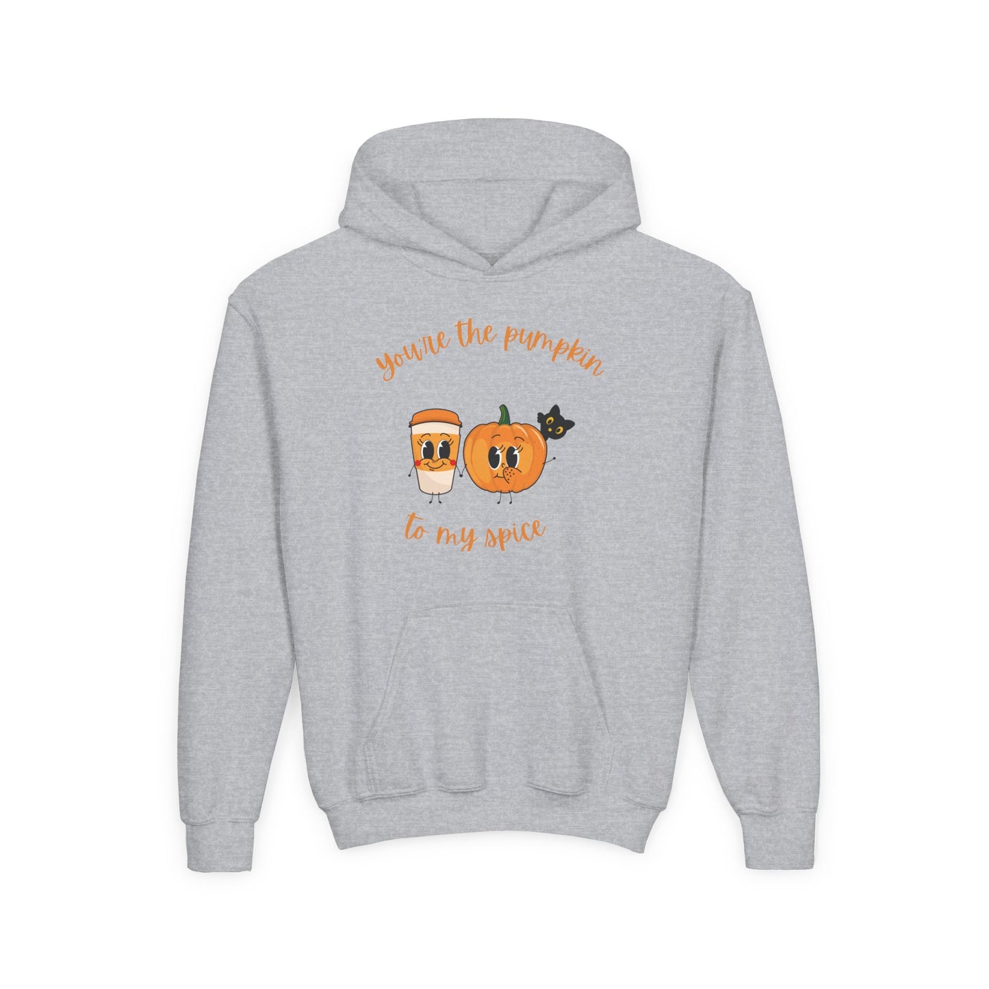 Cute Pumpkin Spice Youth Hoodie | Fall Sweatshirt