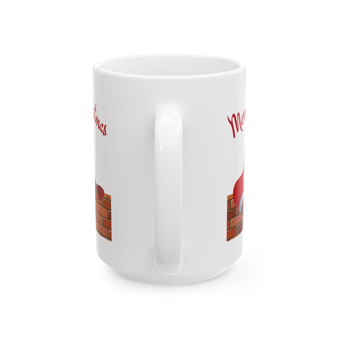 Santa Claus Christmas Mug - Festive Holiday Coffee Cup, Xmas Gift