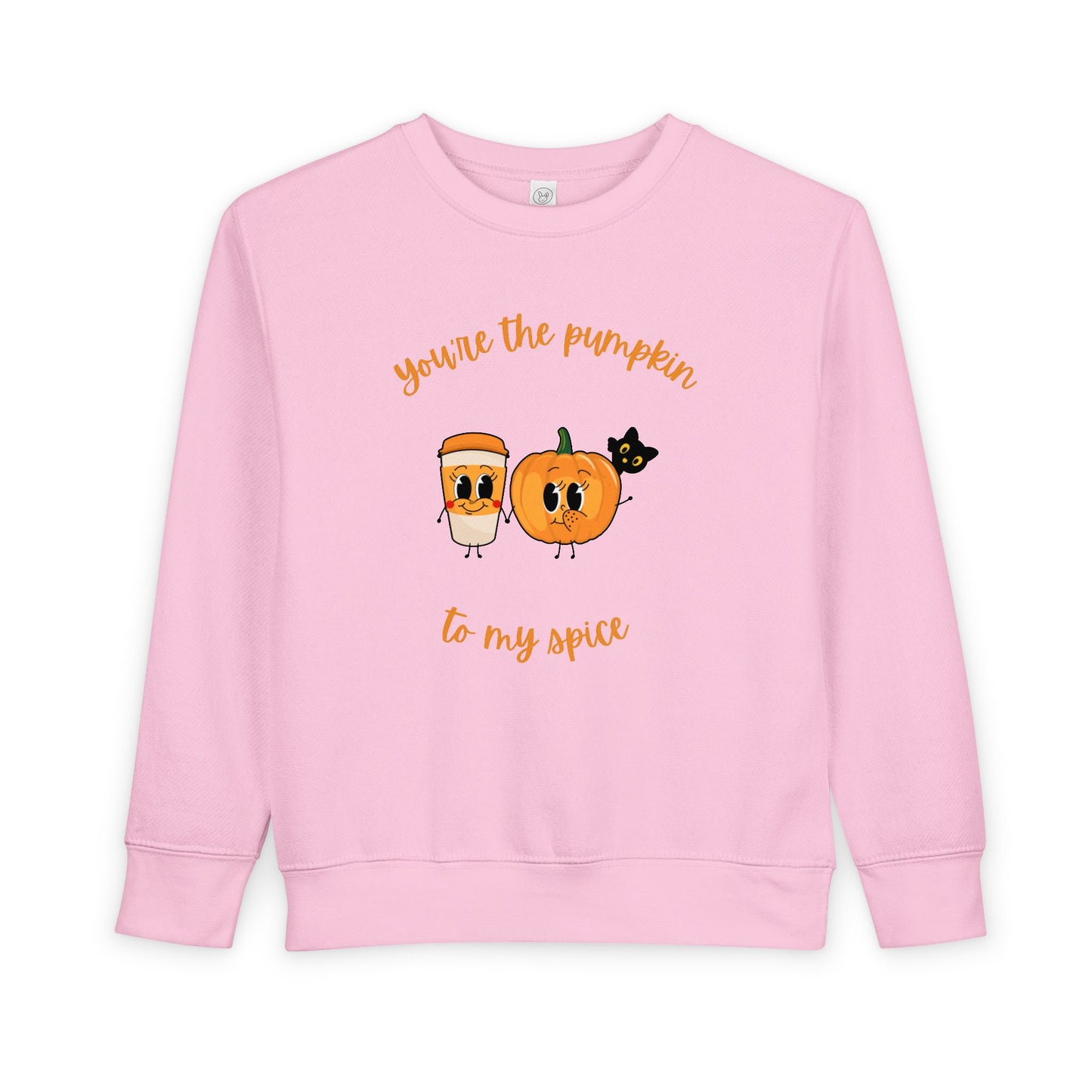 Adorable Pumpkin-Themed Toddler Sweatshirt, Cute Fall Apparel, Halloween Gift, Autumn Outfit, Toddler Clothing
