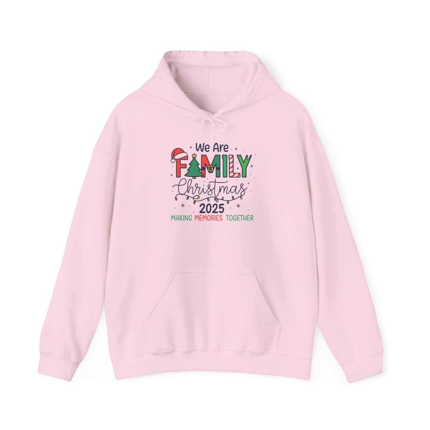 Family Christmas Hoodie, Holiday Sweatshirt, Unisex Gift, Memory-Making Apparel, Cozy Family Wear, Family Tradition Sweater