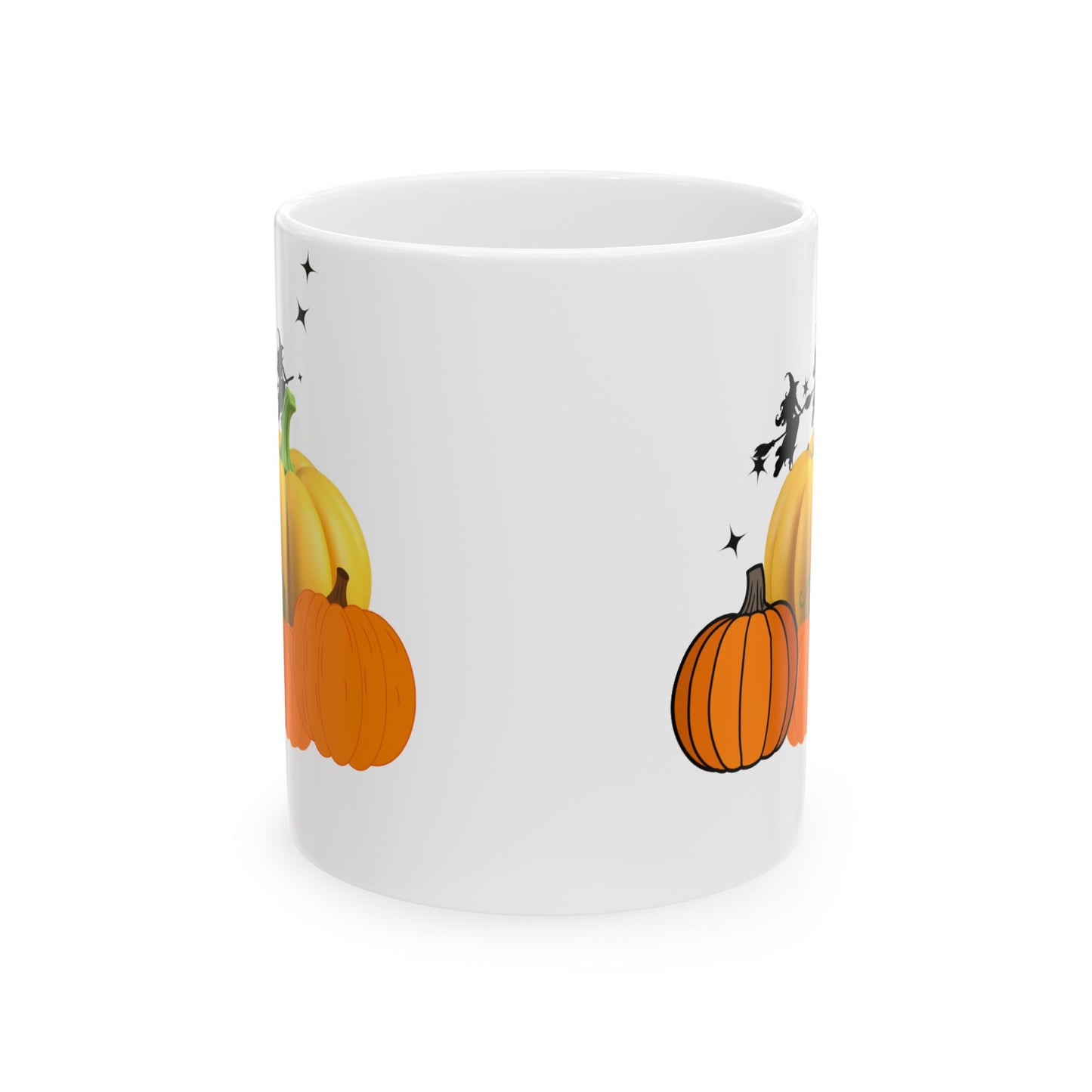 Autumn Halloween Pumpkin Ceramic Mug