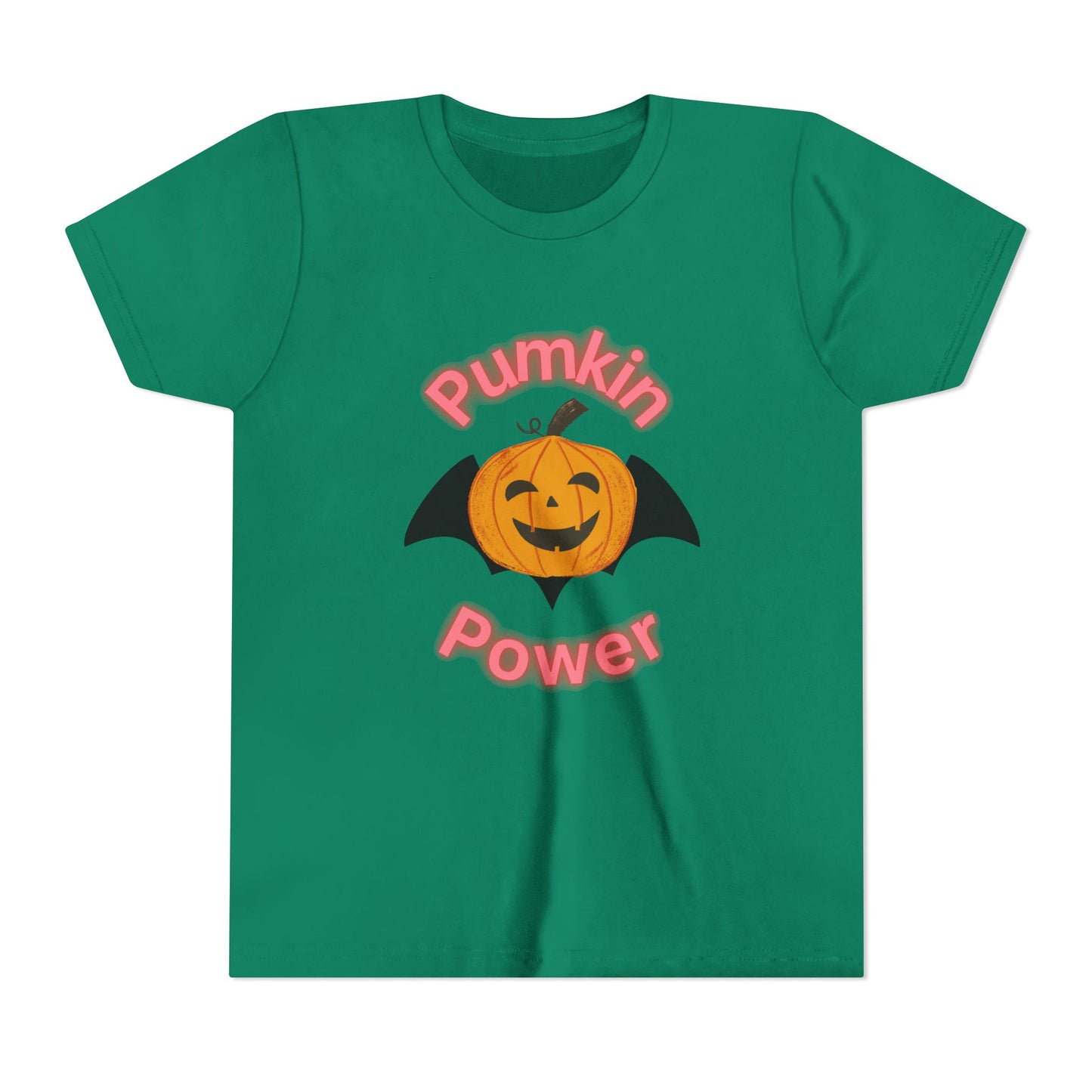 Halloween Youth T-Shirt, Pumpkin Power Graphic Tee