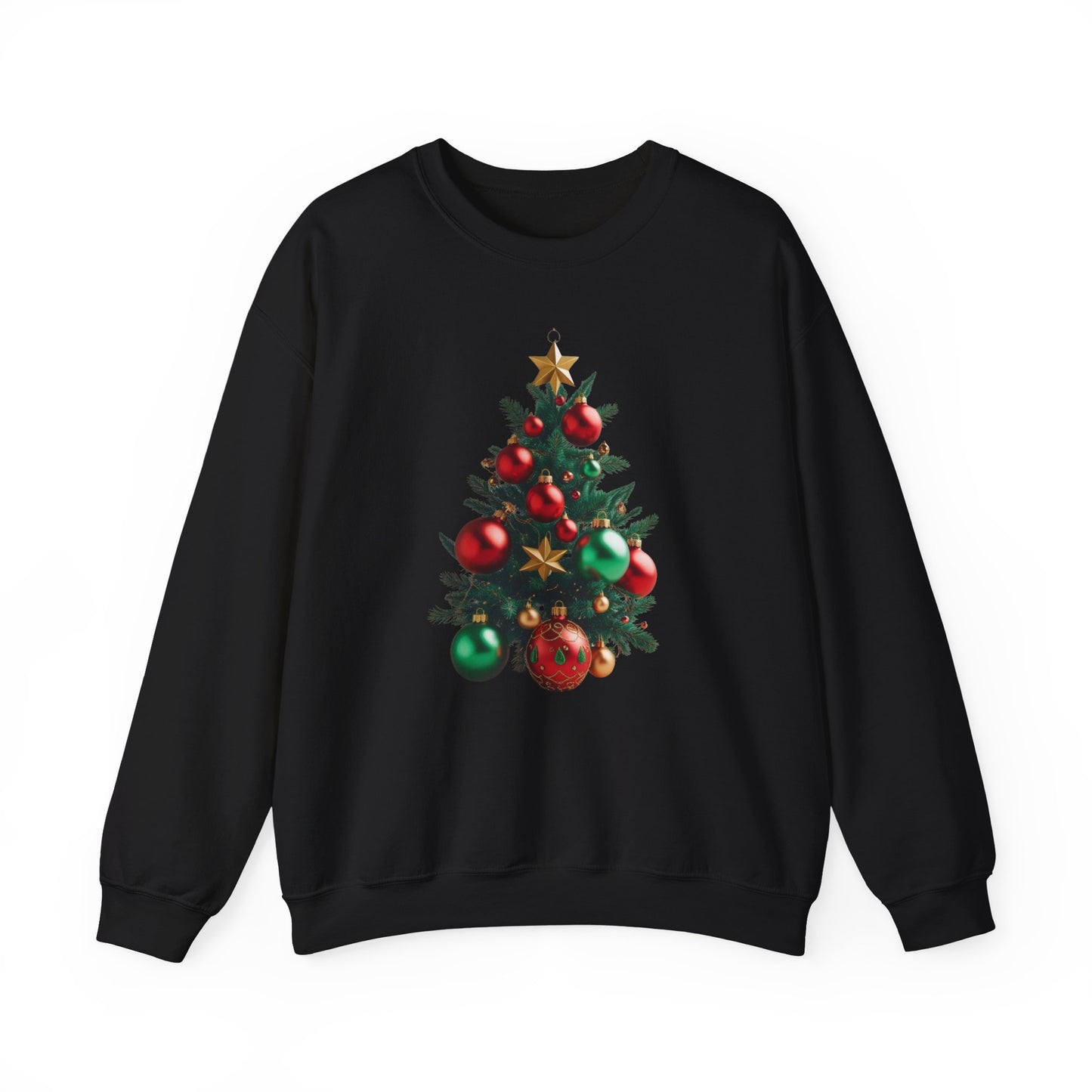 Christmas tree ornament design Unisex Heavy Blend™ Crewneck Sweatshirt