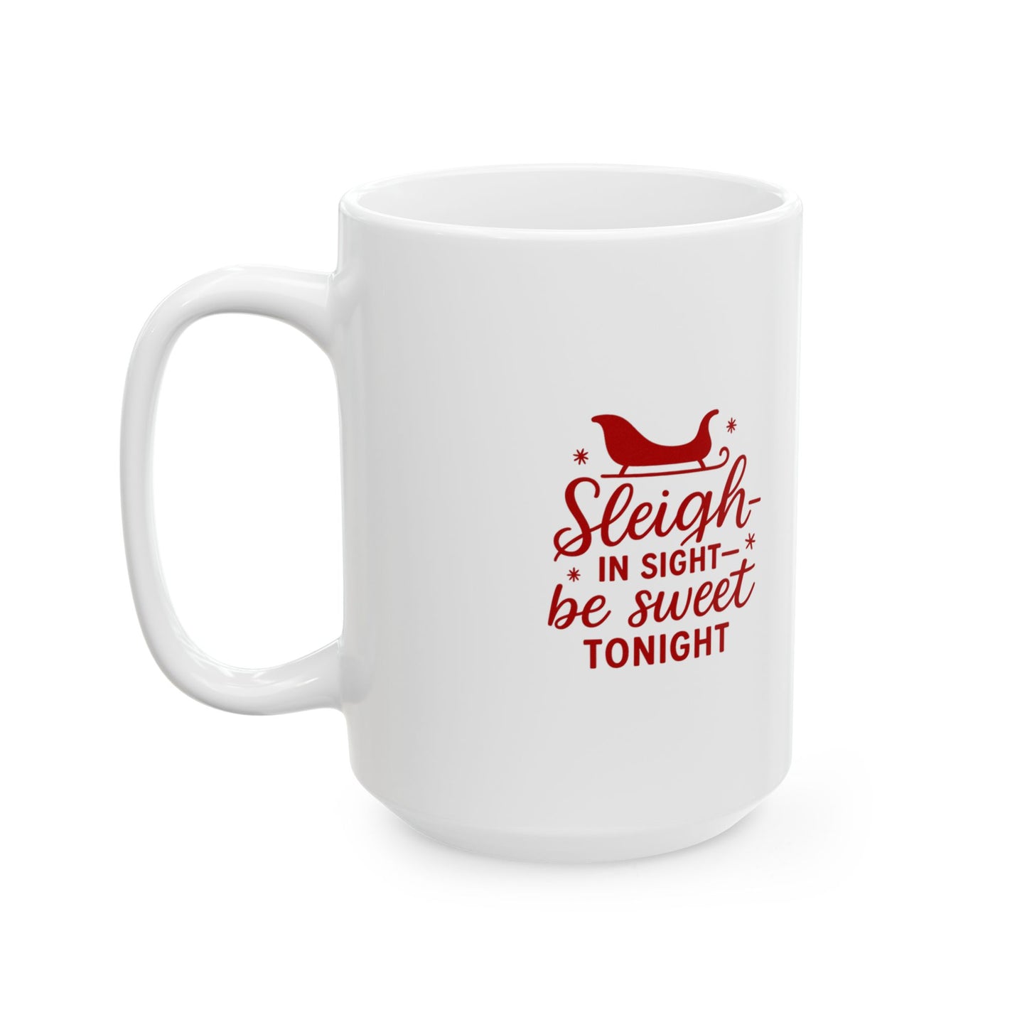 Festive Ceramic Mug - Perfect for Holiday Cheer, Christmas Gift, Coffee Lover, Seasonal Decor