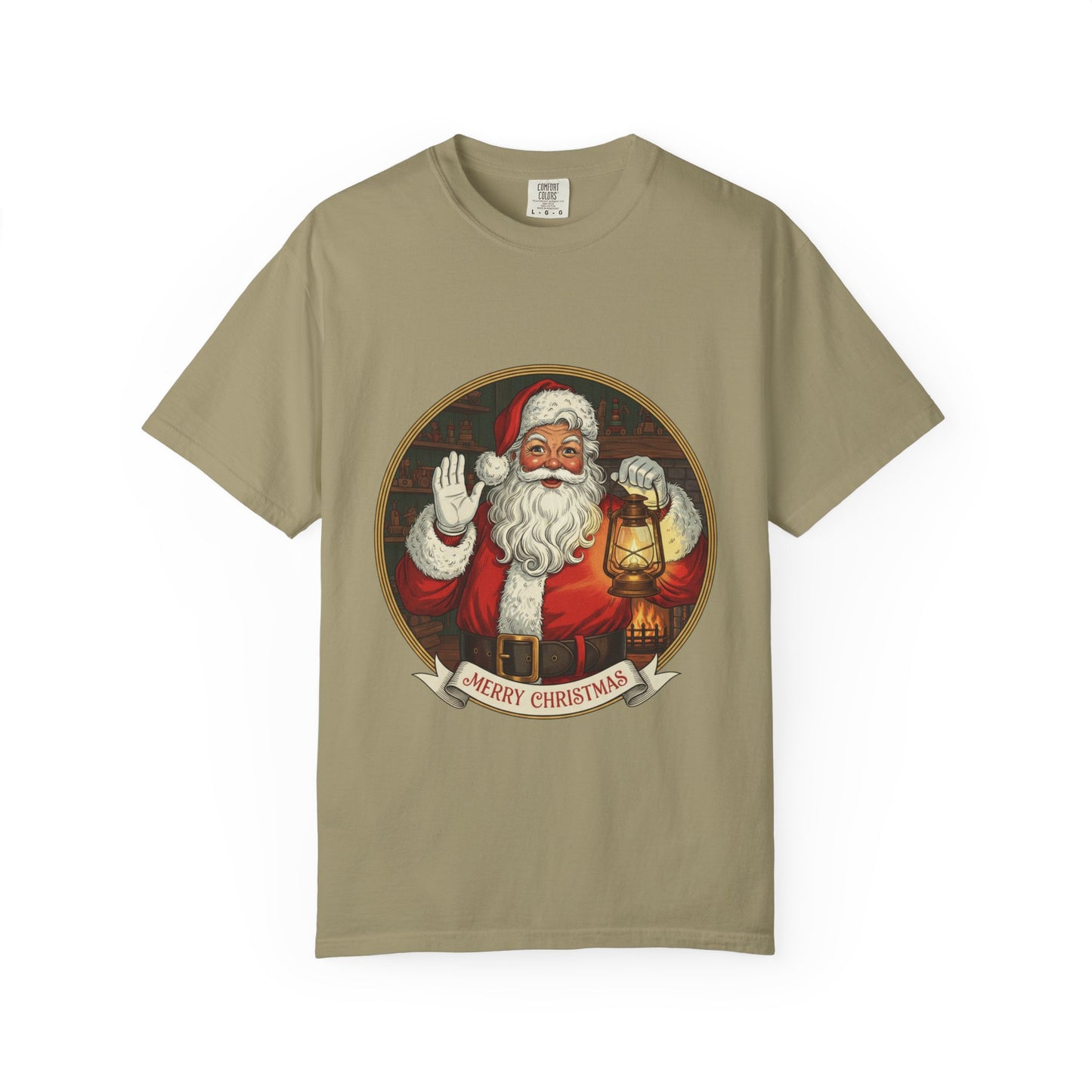 Merry Christmas Santa T-Shirt, Holiday Apparel for Festive Cheer, Unisex Christmas Tee, Perfect Gift for Family, Santa Lovers