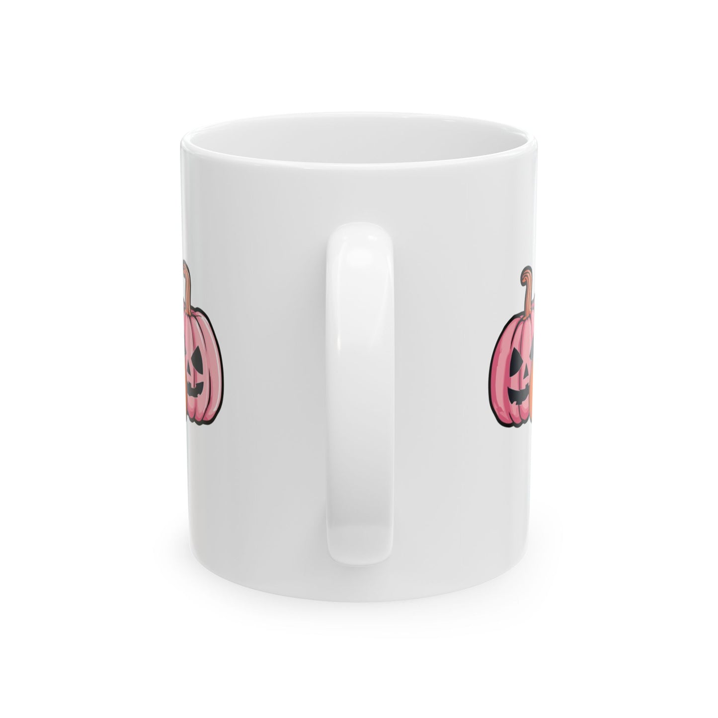 Halloween Pumpkin Ceramic Mug Spooky Vibes,