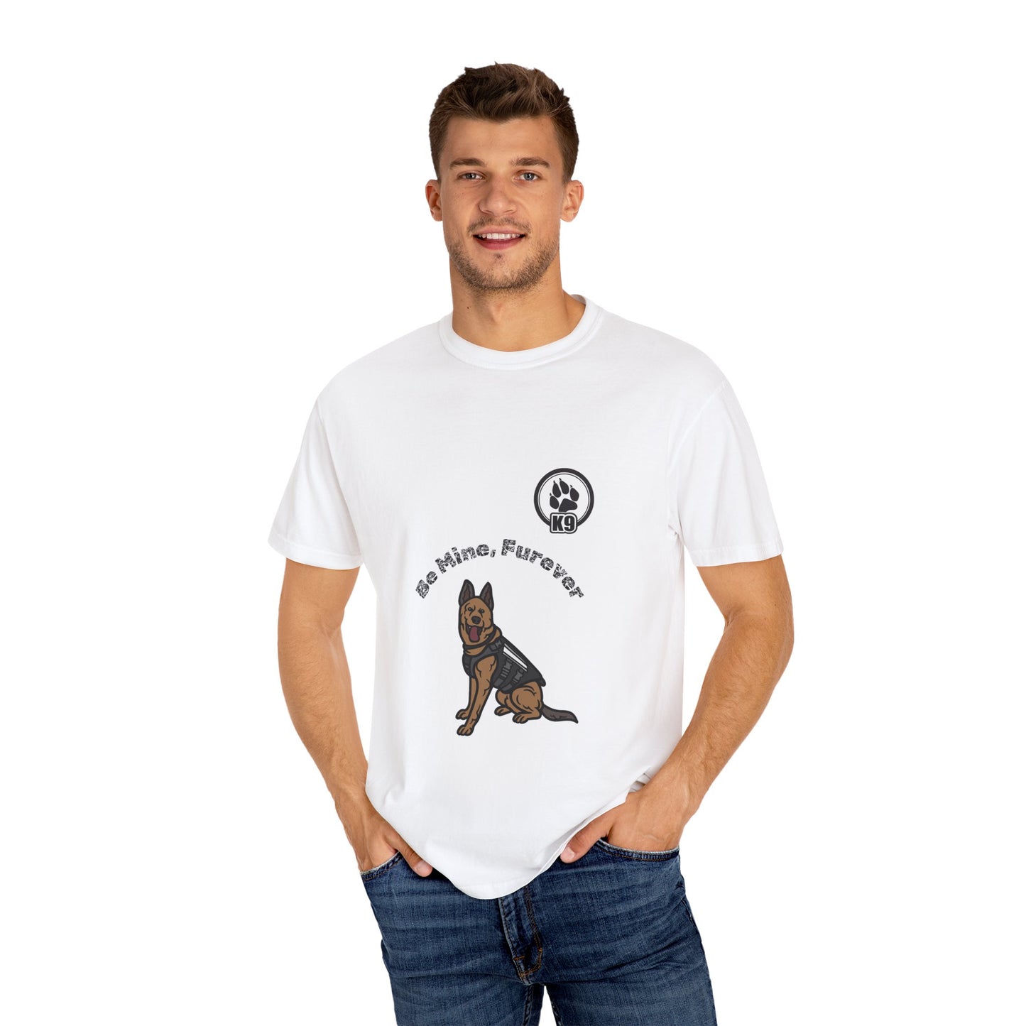 Dog Lover Unisex T-shirt - k9 Love and Loyalty Design