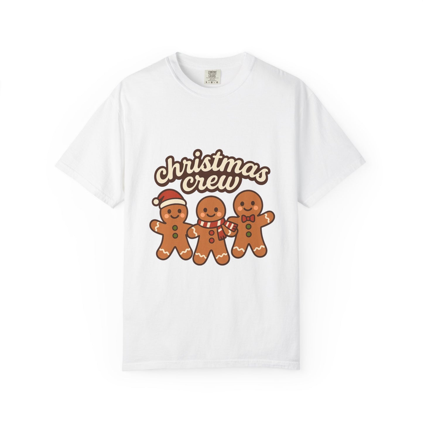 Christmas Crew Gingerbread design T-Shirt