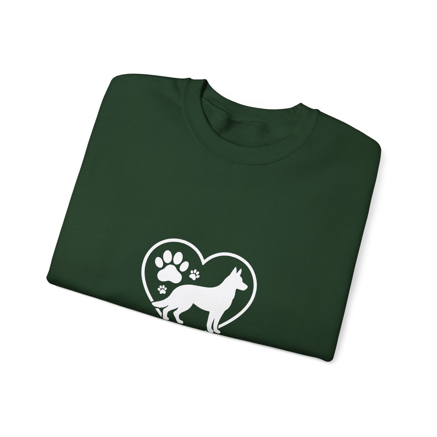 More Pawprints of Love-Cozy Unisex Crewneck Sweatshirt - Perfect for Fall, Gift for Him/Her, Casual Wear