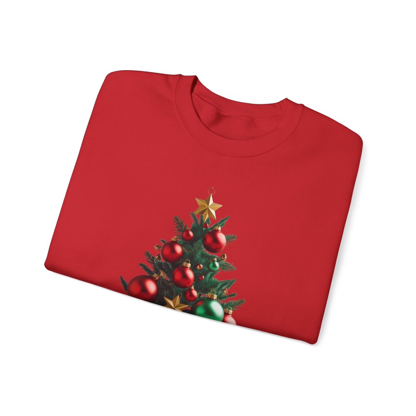 Christmas tree ornament design Unisex Heavy Blend™ Crewneck Sweatshirt
