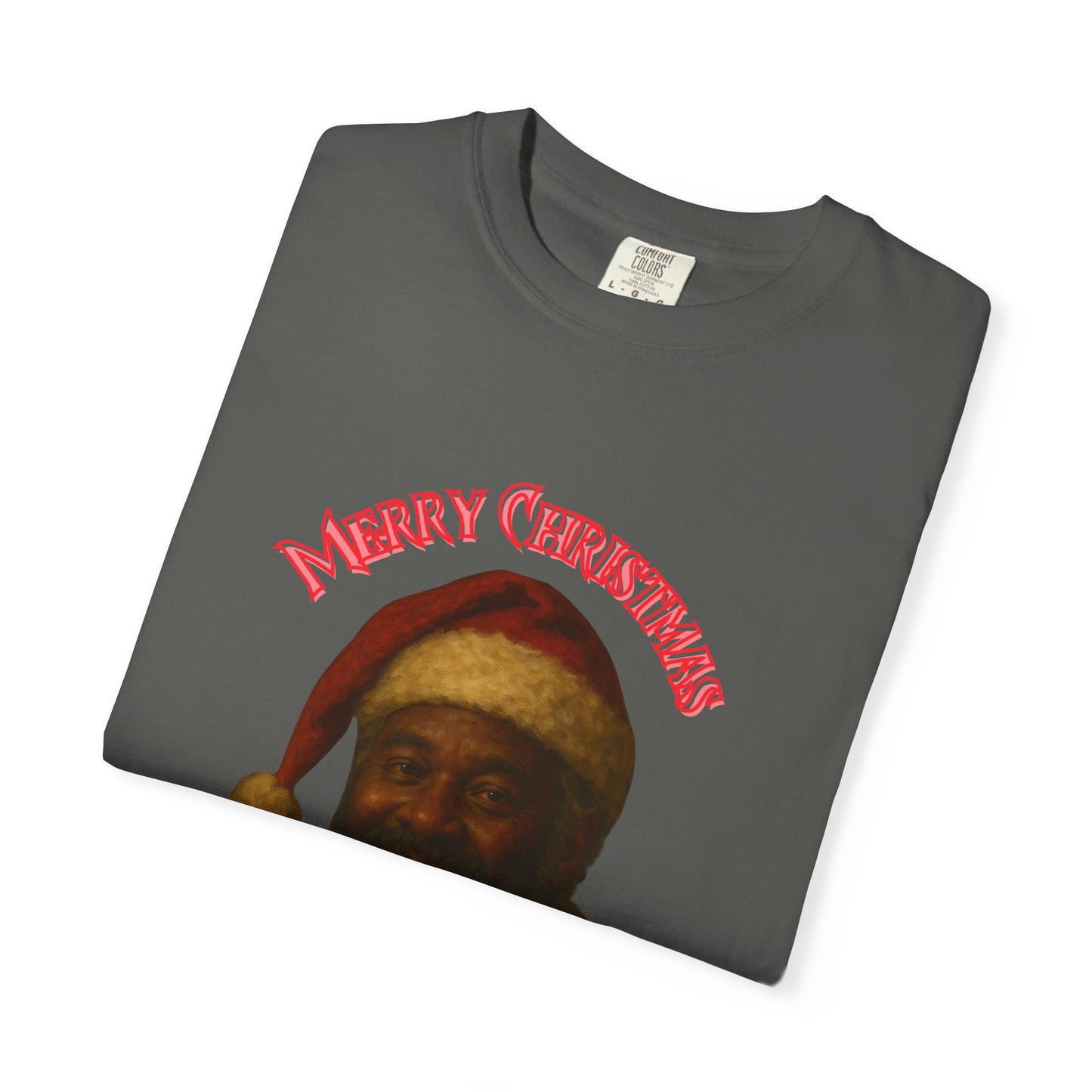 Merry Christmas Vintage Santa T-shirt, Unisex Holiday Tee, Festive Gift, Christmas Apparel, Cool Casual Wear, Seasonal Celebration Shirt