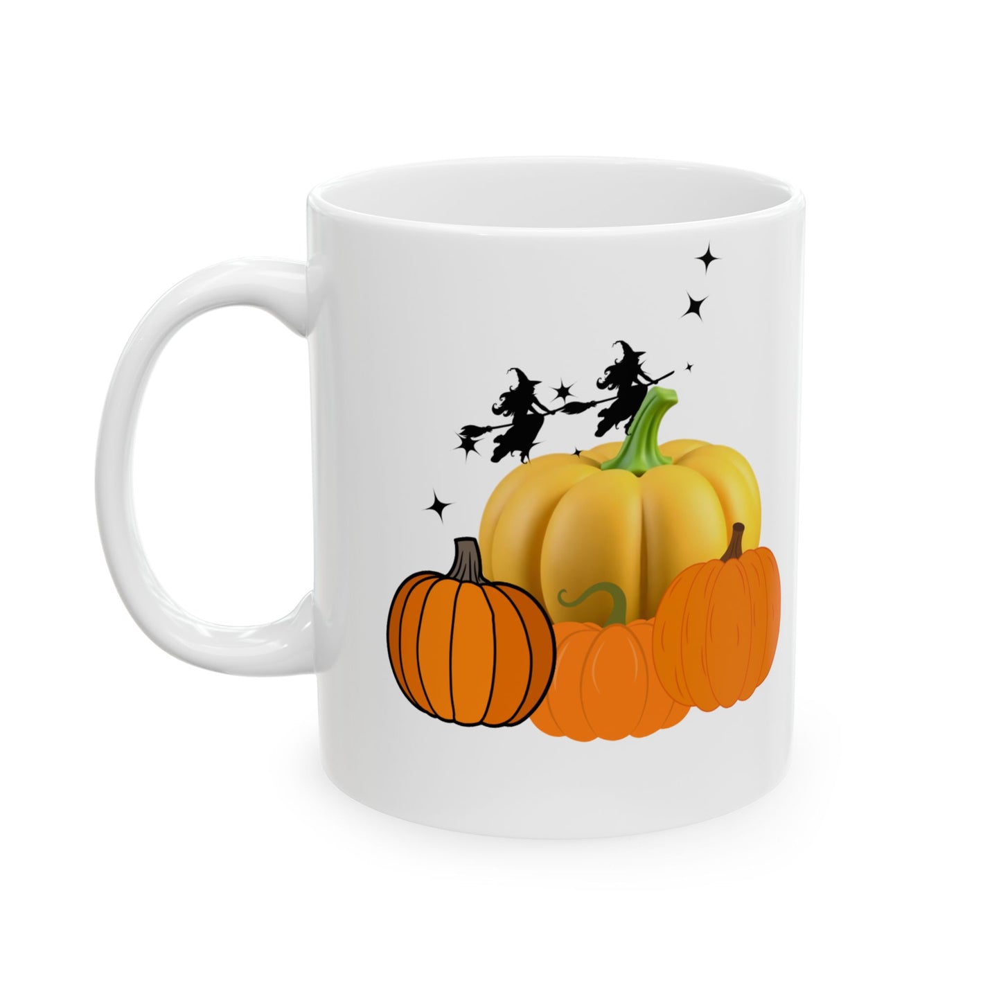Autumn Halloween Pumpkin Ceramic Mug