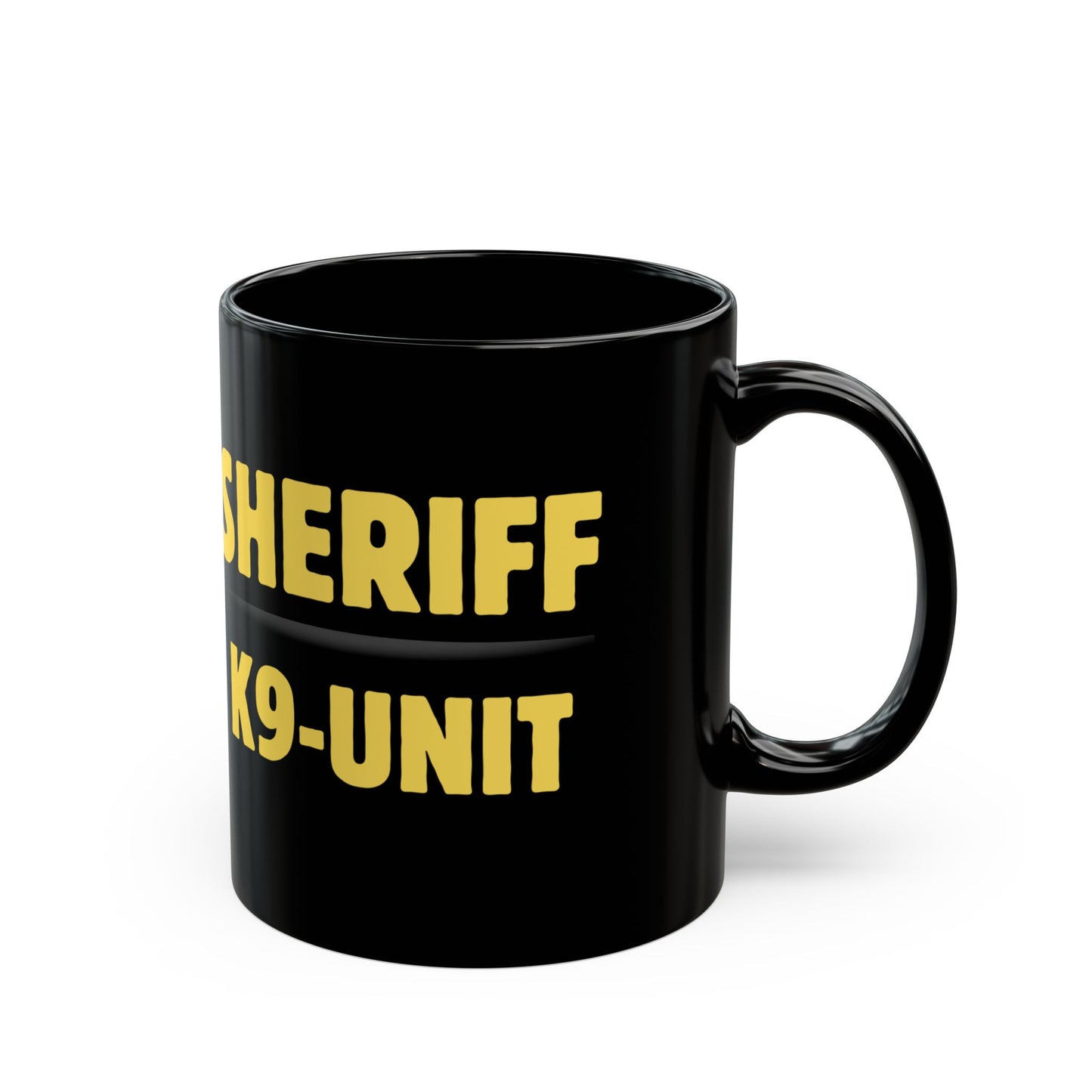 Custom Sheriff K9 Unit Mug, Police-Themed Coffee Cup