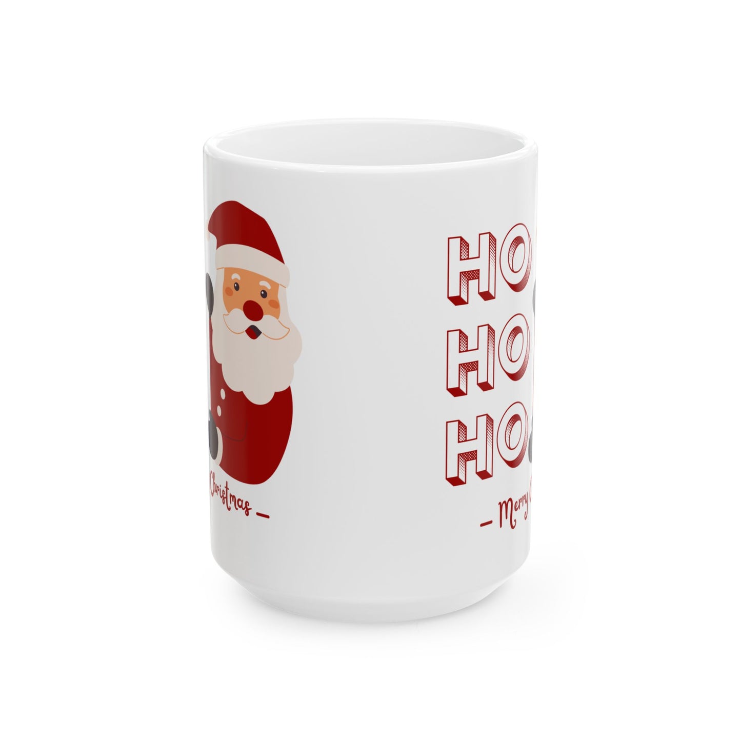 Festive Santa Ceramic Mug | Holiday Gift, Christmas Decor, Cozy Winter Vibes,