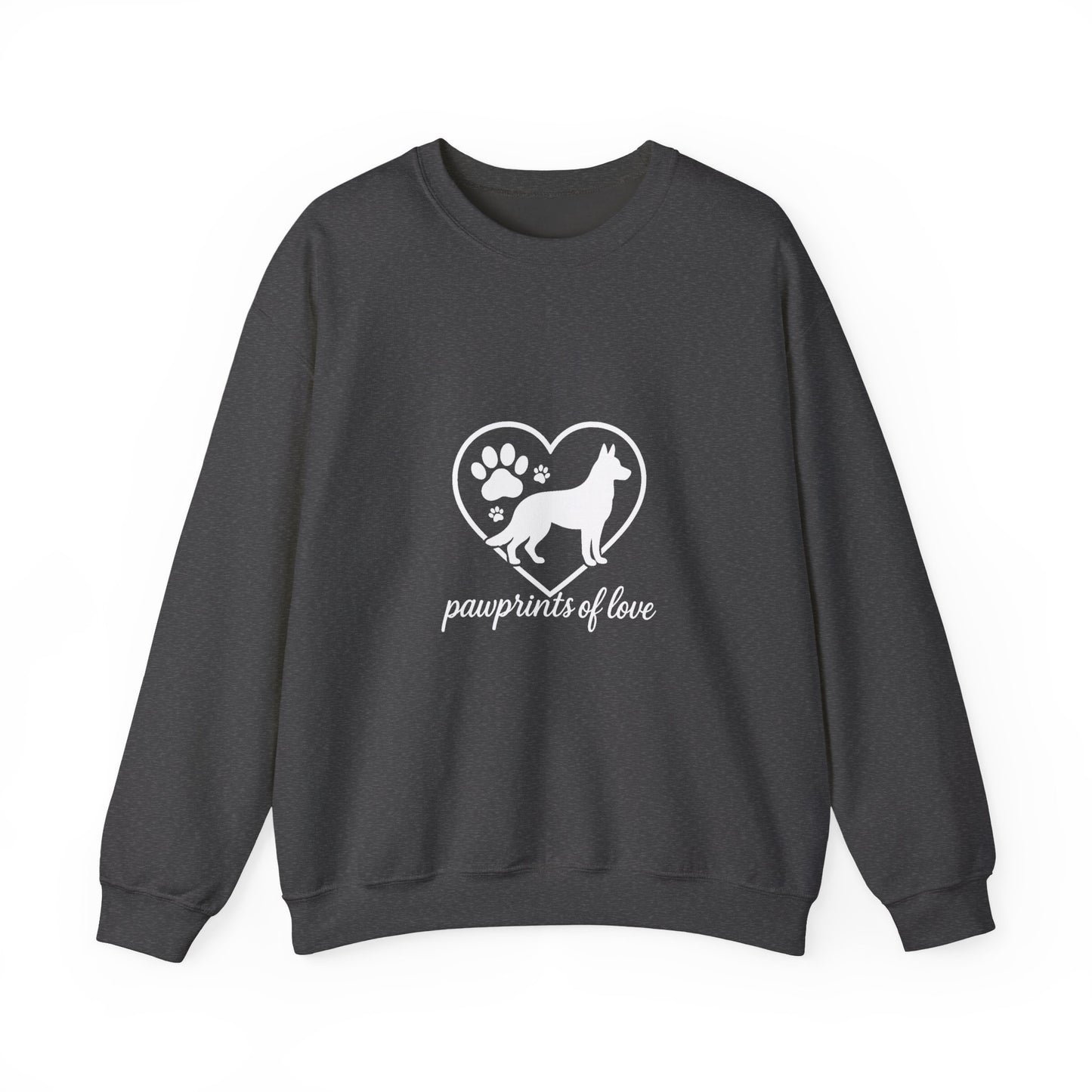 More Pawprints of Love-Cozy Unisex Crewneck Sweatshirt - Perfect for Fall, Gift for Him/Her, Casual Wear
