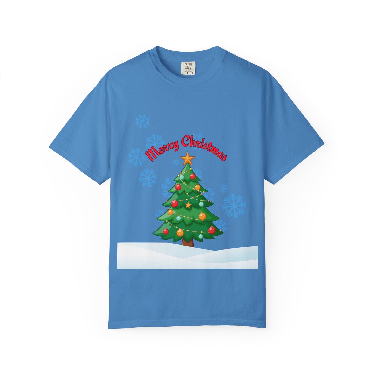 Christmas Tree T-Shirt, Cozy Holiday Tee,