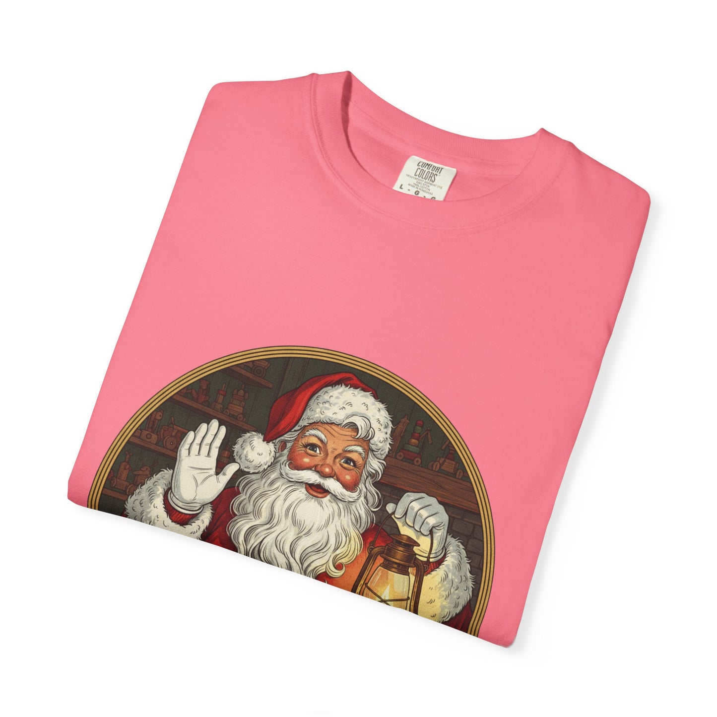 Merry Christmas Santa T-Shirt, Holiday Apparel for Festive Cheer, Unisex Christmas Tee, Perfect Gift for Family, Santa Lovers