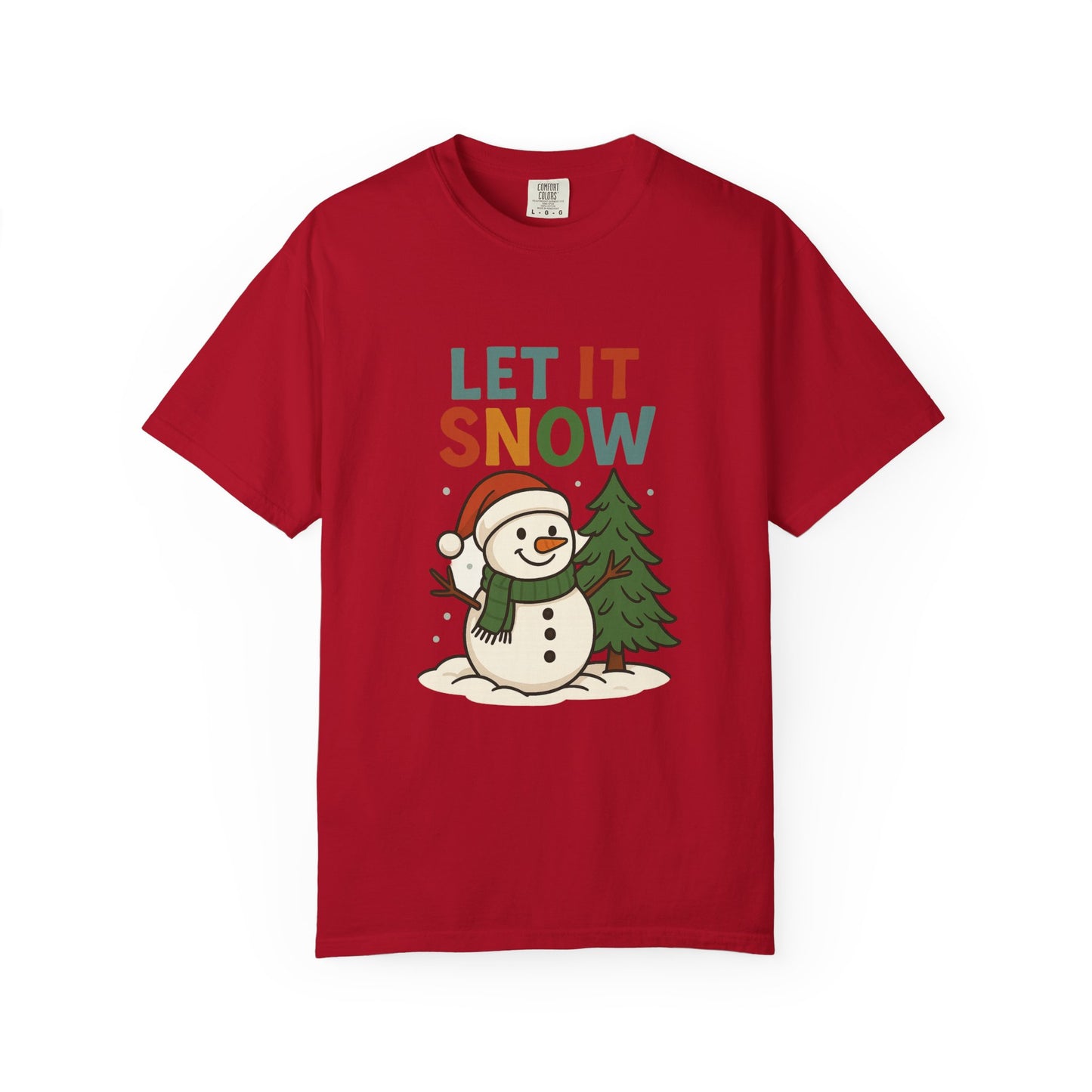 Festive Snowman T-Shirt | Unisex Winter Apparel, Holiday Gift, Casual Layer, Christmas Decoration, Cozy Winter Wear