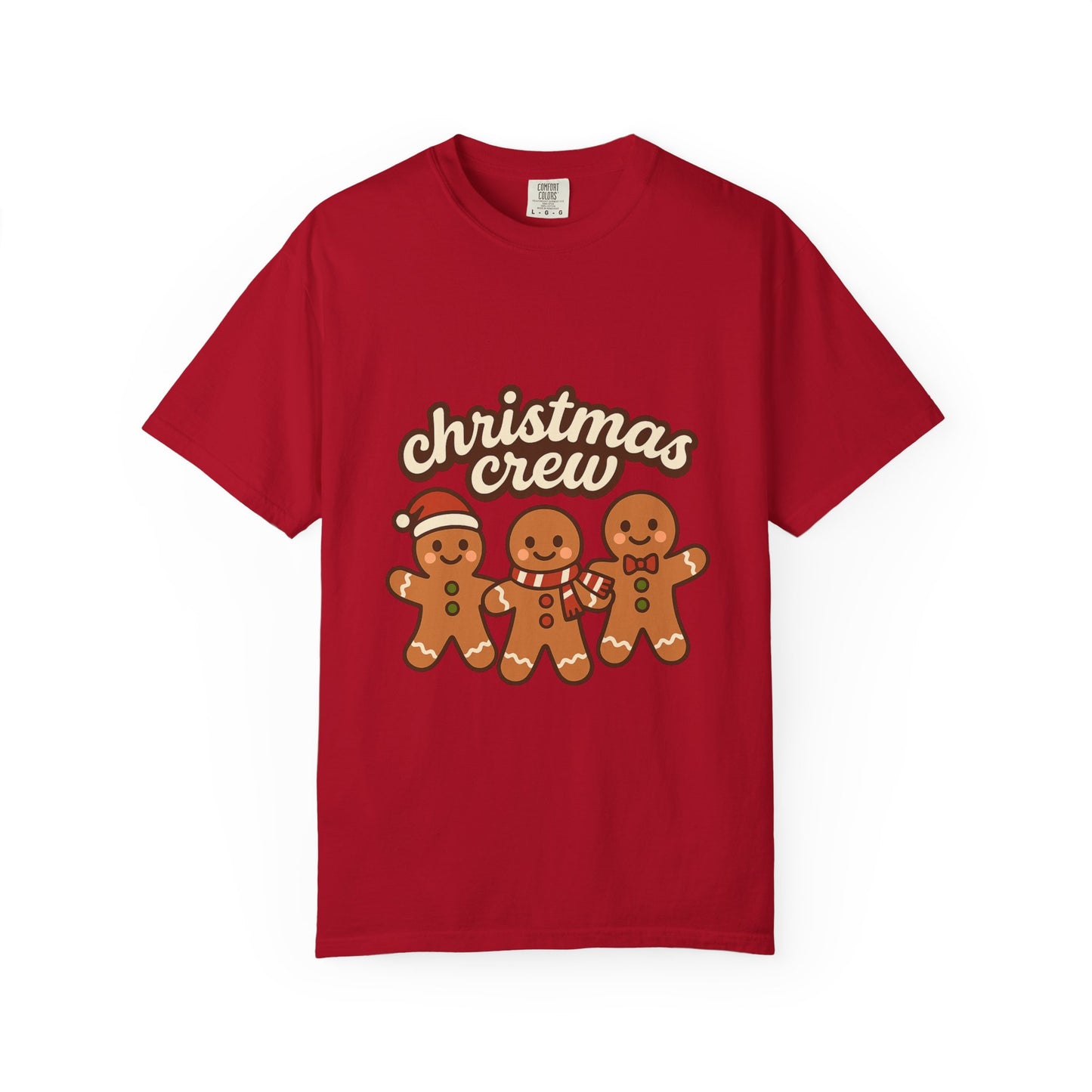 Christmas Crew Gingerbread design T-Shirt
