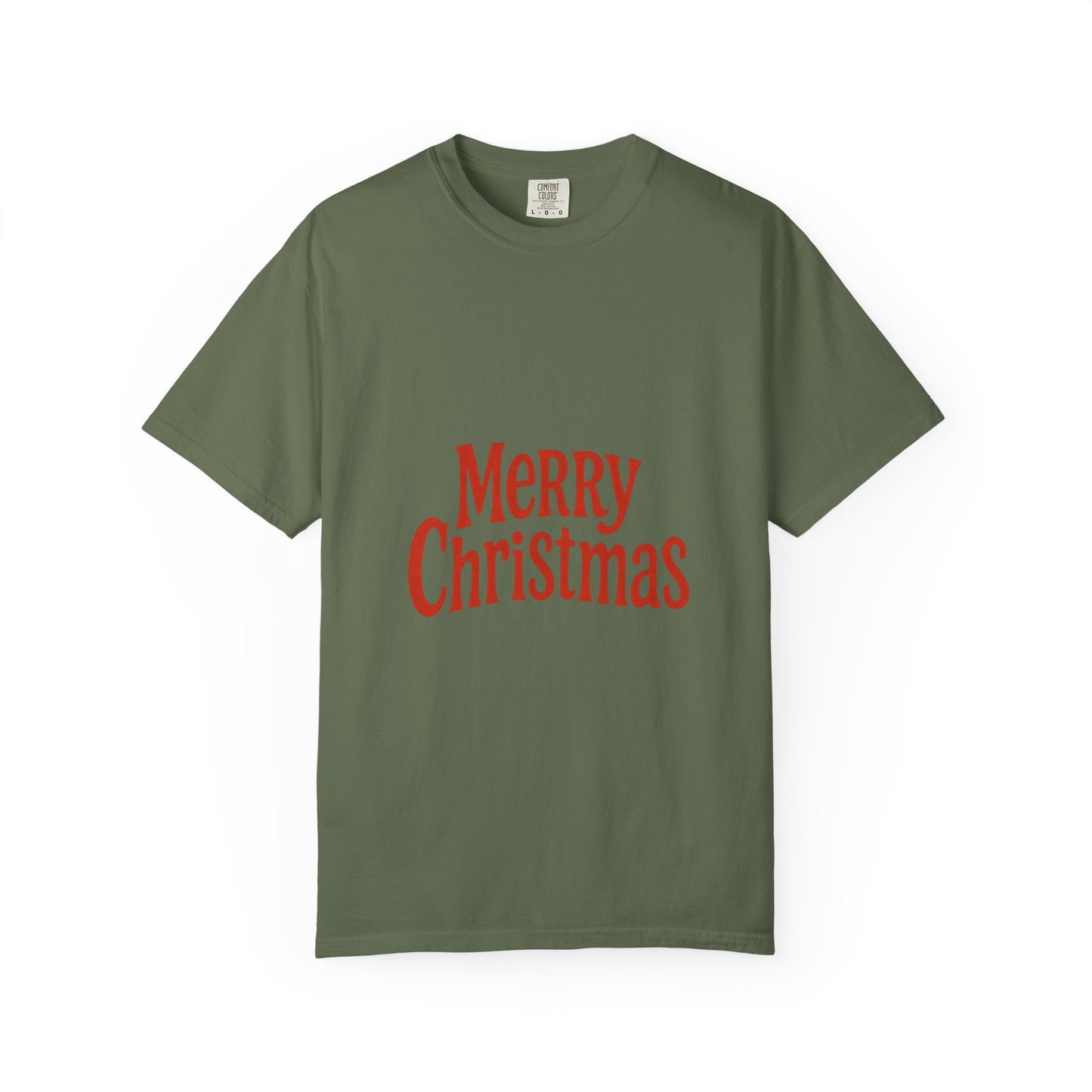 Merry Christmas Unisex Garment-Dyed T-shirt
