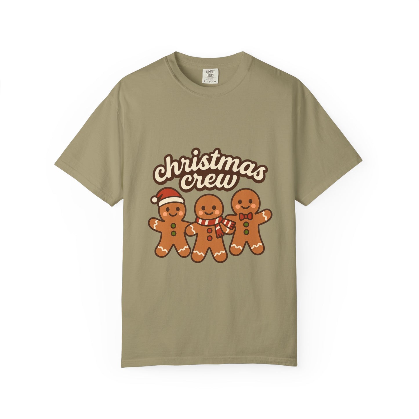 Christmas Crew Gingerbread design T-Shirt