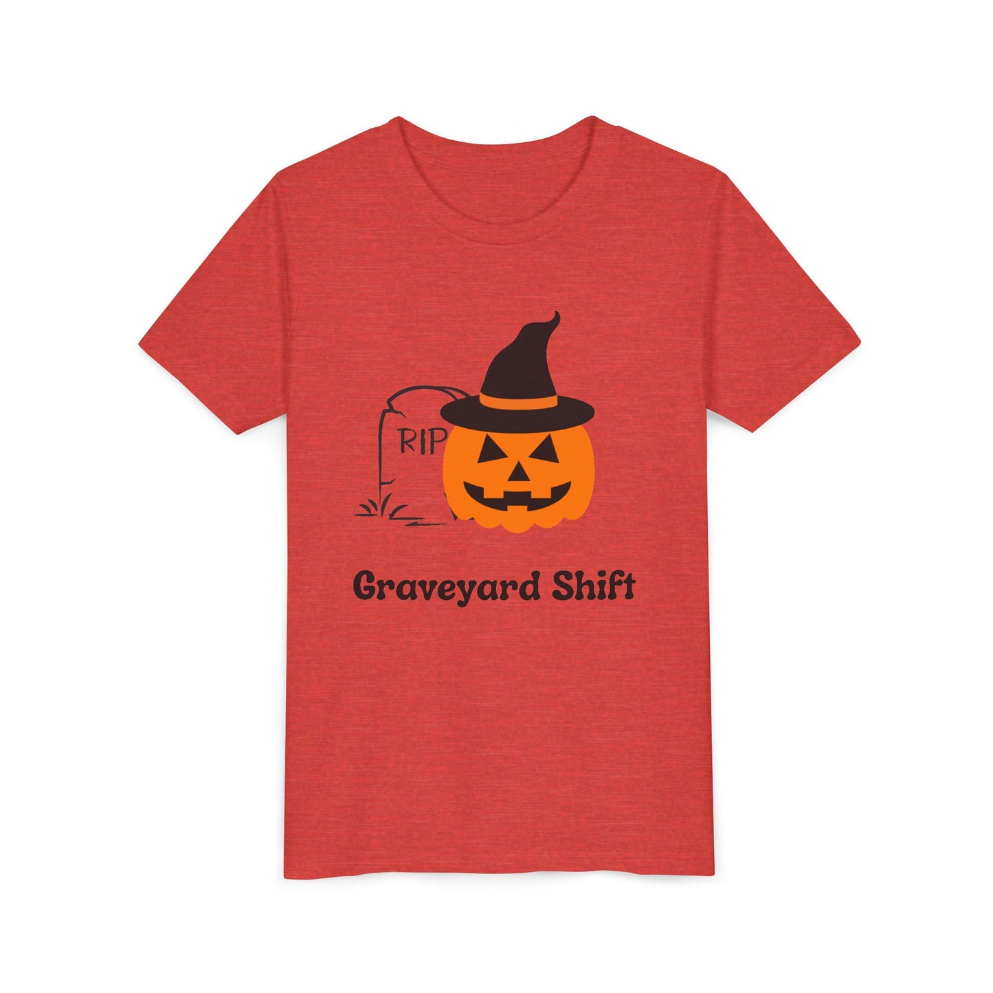 Kids Halloween Tee Graveyard Shift