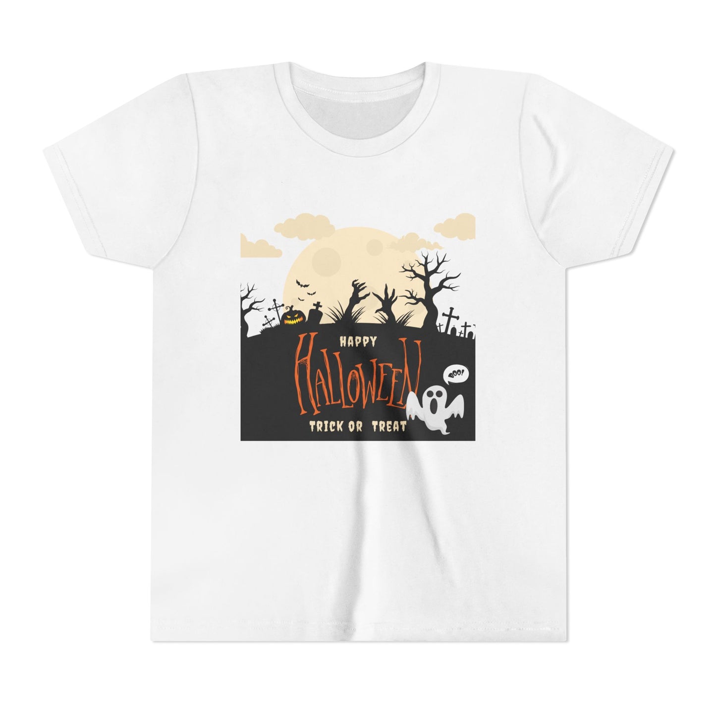 Halloween Youth Tee Trick or Treat Shirt