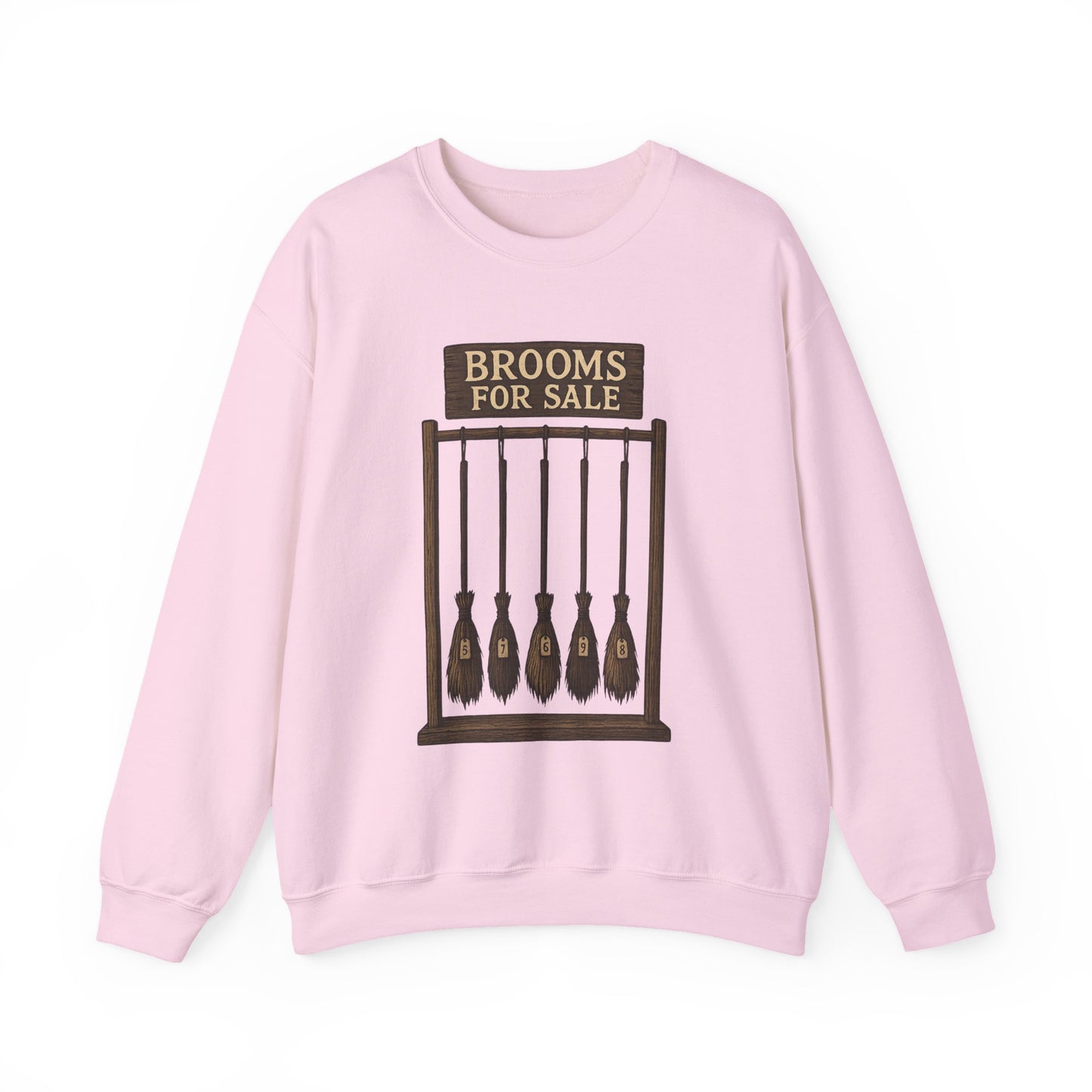 Happy Halloween-Brooms for Sale Sweatshirt