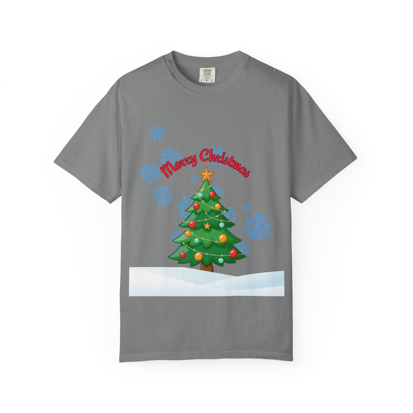 Christmas Tree T-Shirt, Cozy Holiday Tee,