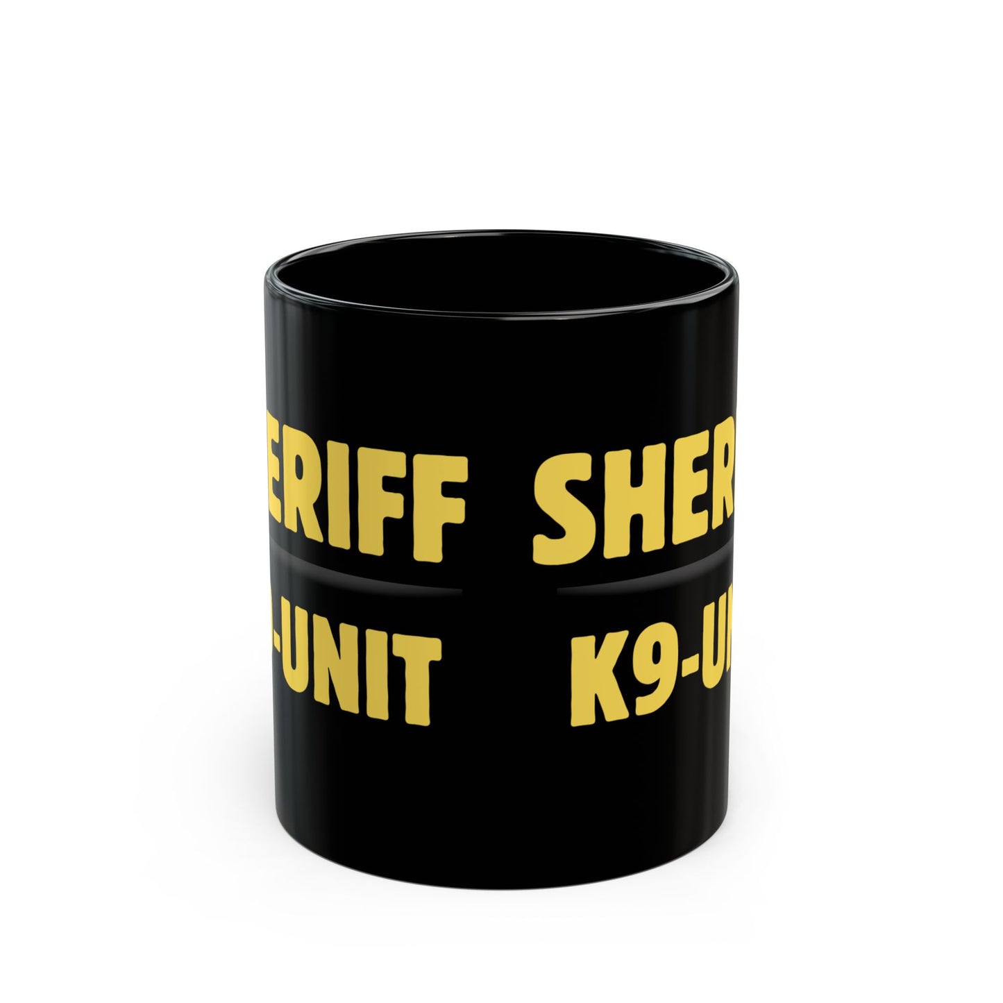 Custom Sheriff K9 Unit Mug, Police-Themed Coffee Cup