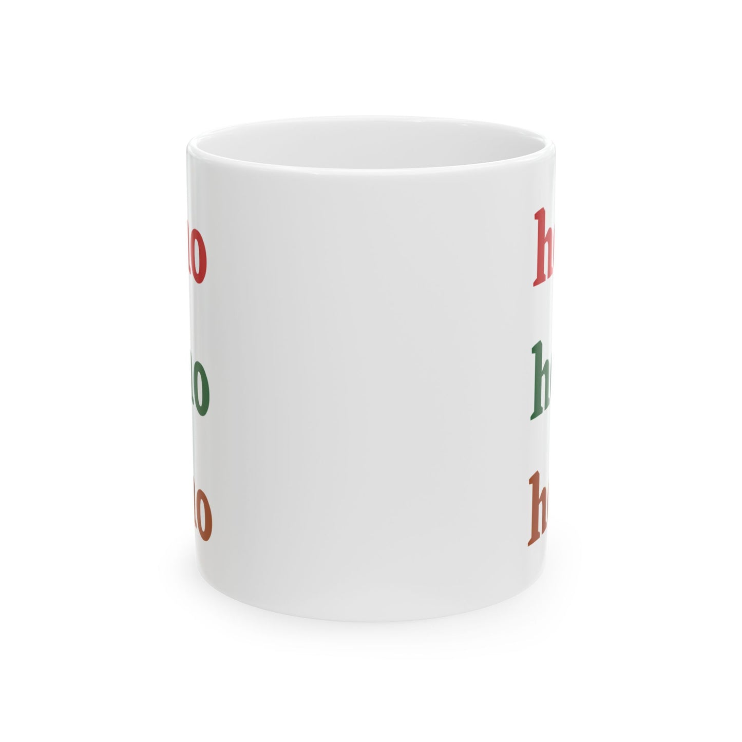Santa Claus must be here Festive Ceramic Mug - Perfect for Holiday Cheer