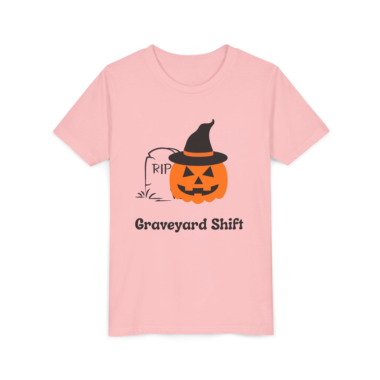 Kids Halloween Tee Graveyard Shift