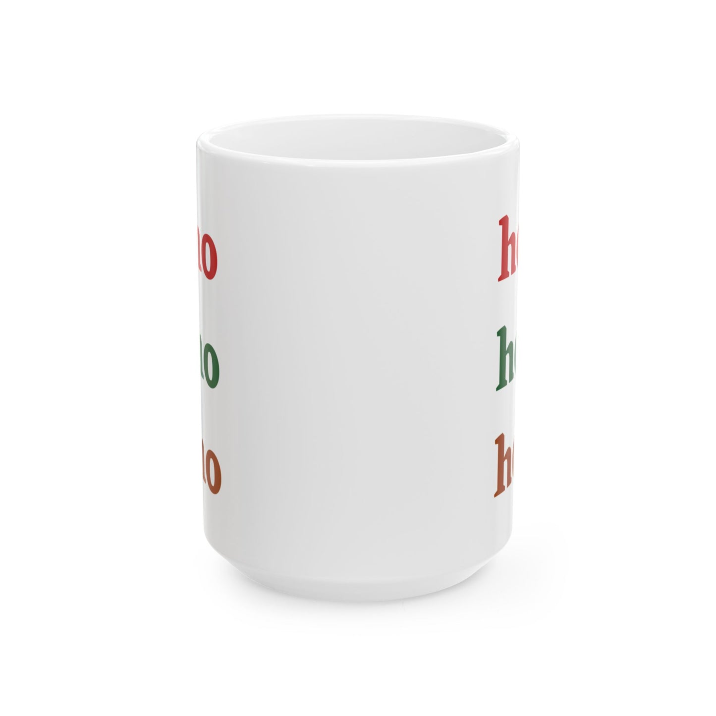 Santa Claus must be here Festive Ceramic Mug - Perfect for Holiday Cheer
