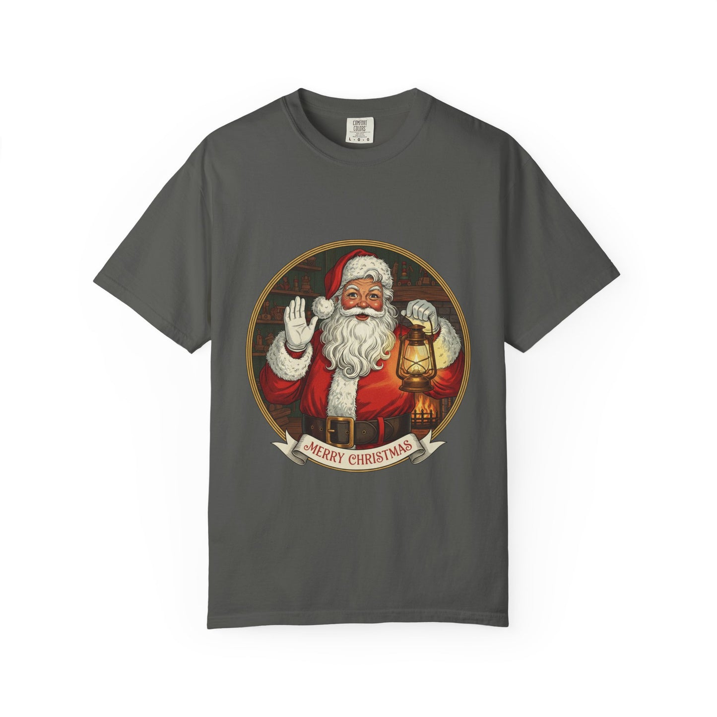 Merry Christmas Santa T-Shirt, Holiday Apparel for Festive Cheer, Unisex Christmas Tee, Perfect Gift for Family, Santa Lovers
