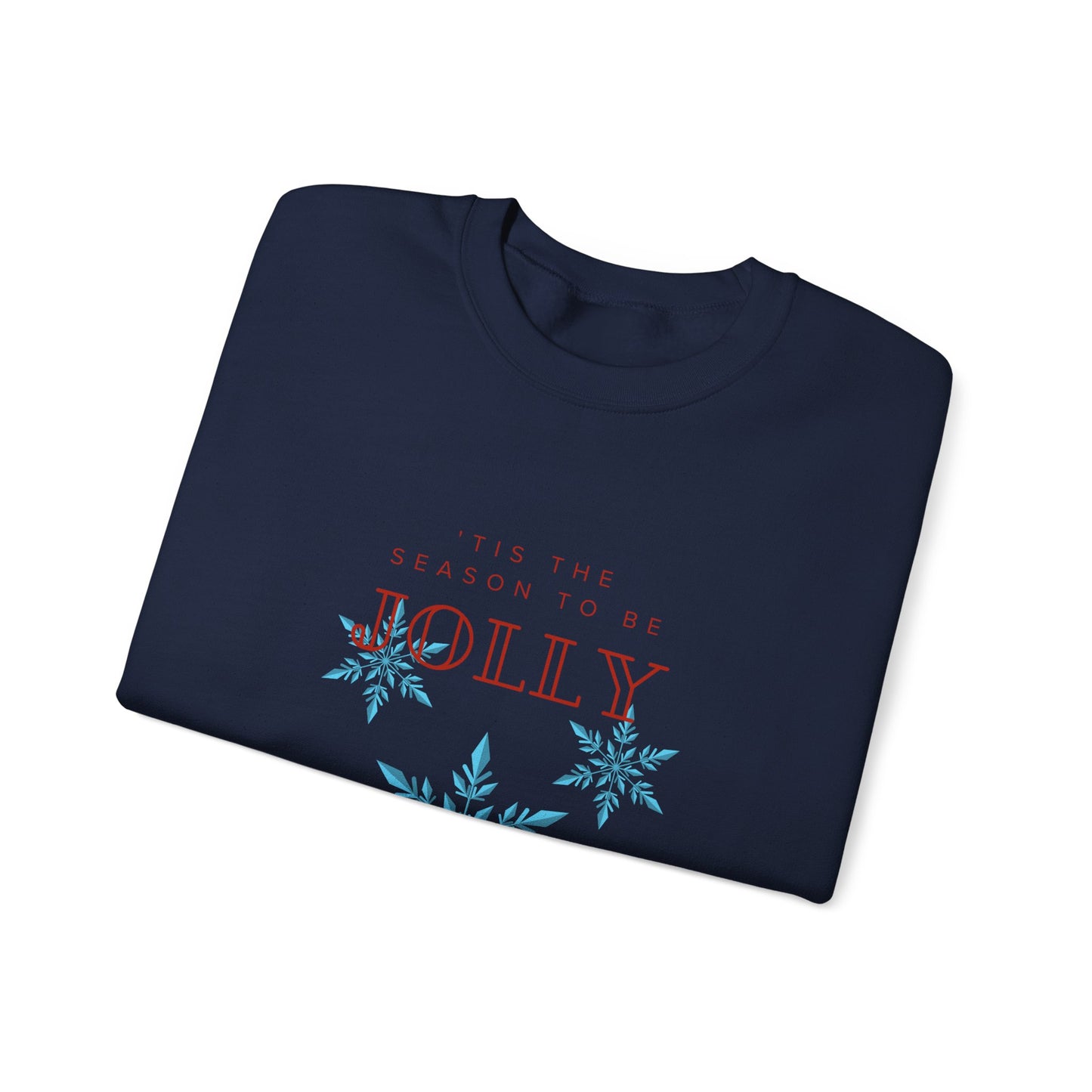 Festive 'Let It Snow' Crewneck Sweatshirt - Cozy Holiday Apparel