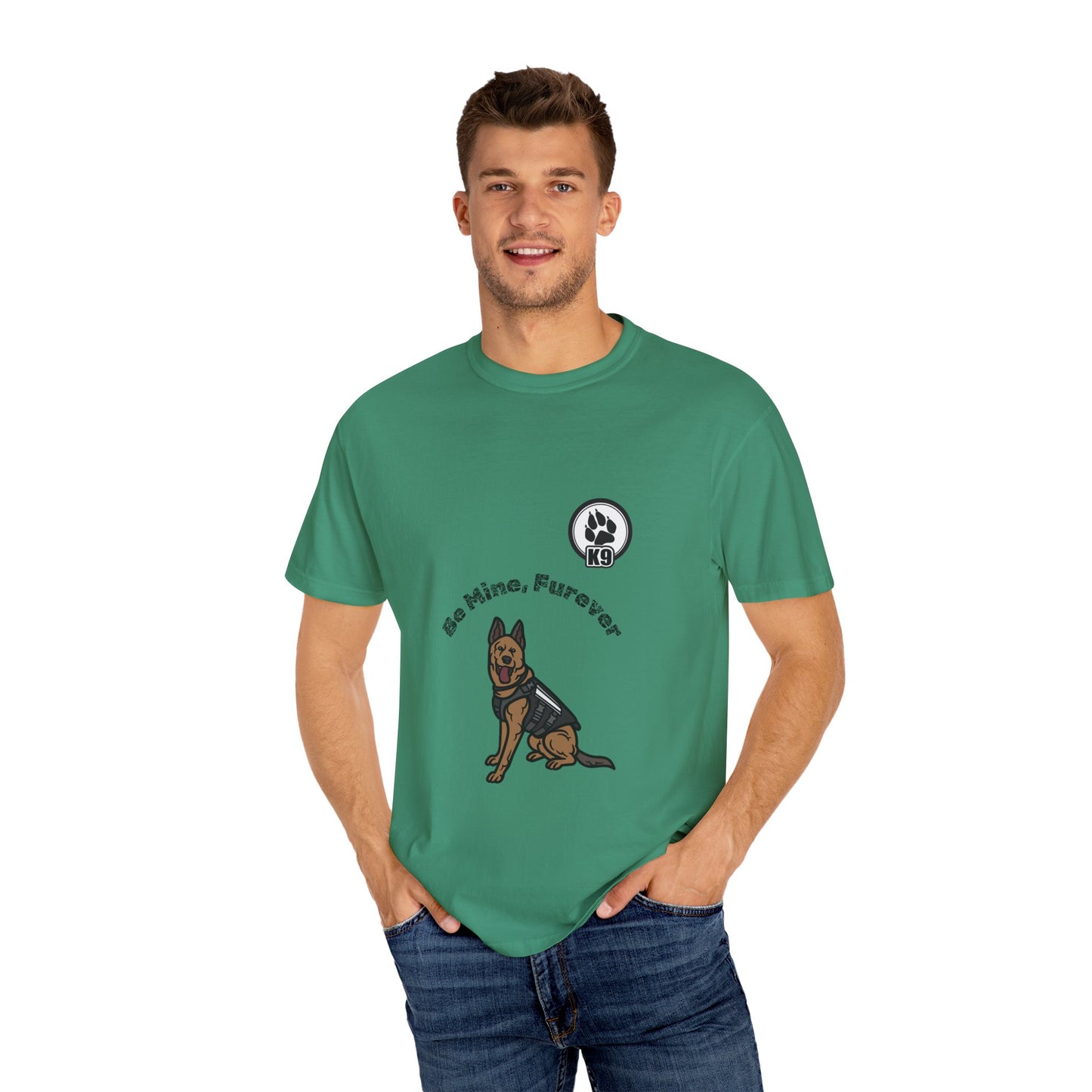Dog Lover Unisex T-shirt - k9 Love and Loyalty Design