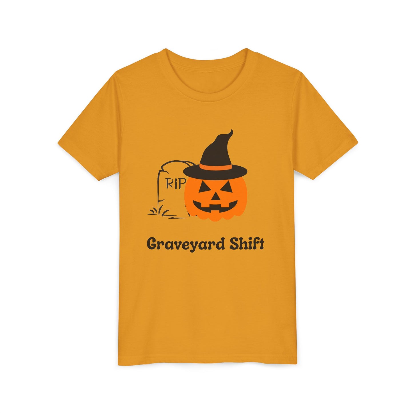 Kids Halloween Tee Graveyard Shift
