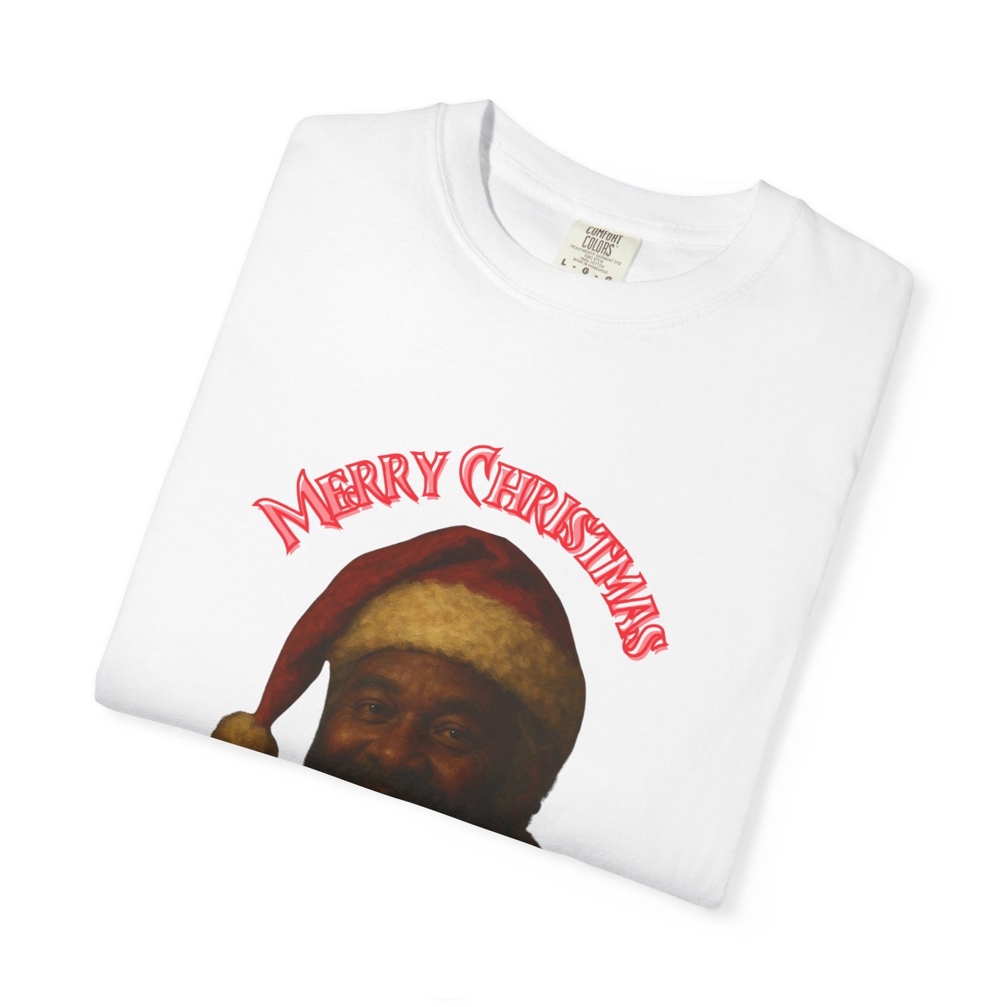 Merry Christmas Vintage Santa T-shirt, Unisex Holiday Tee, Festive Gift, Christmas Apparel, Cool Casual Wear, Seasonal Celebration Shirt