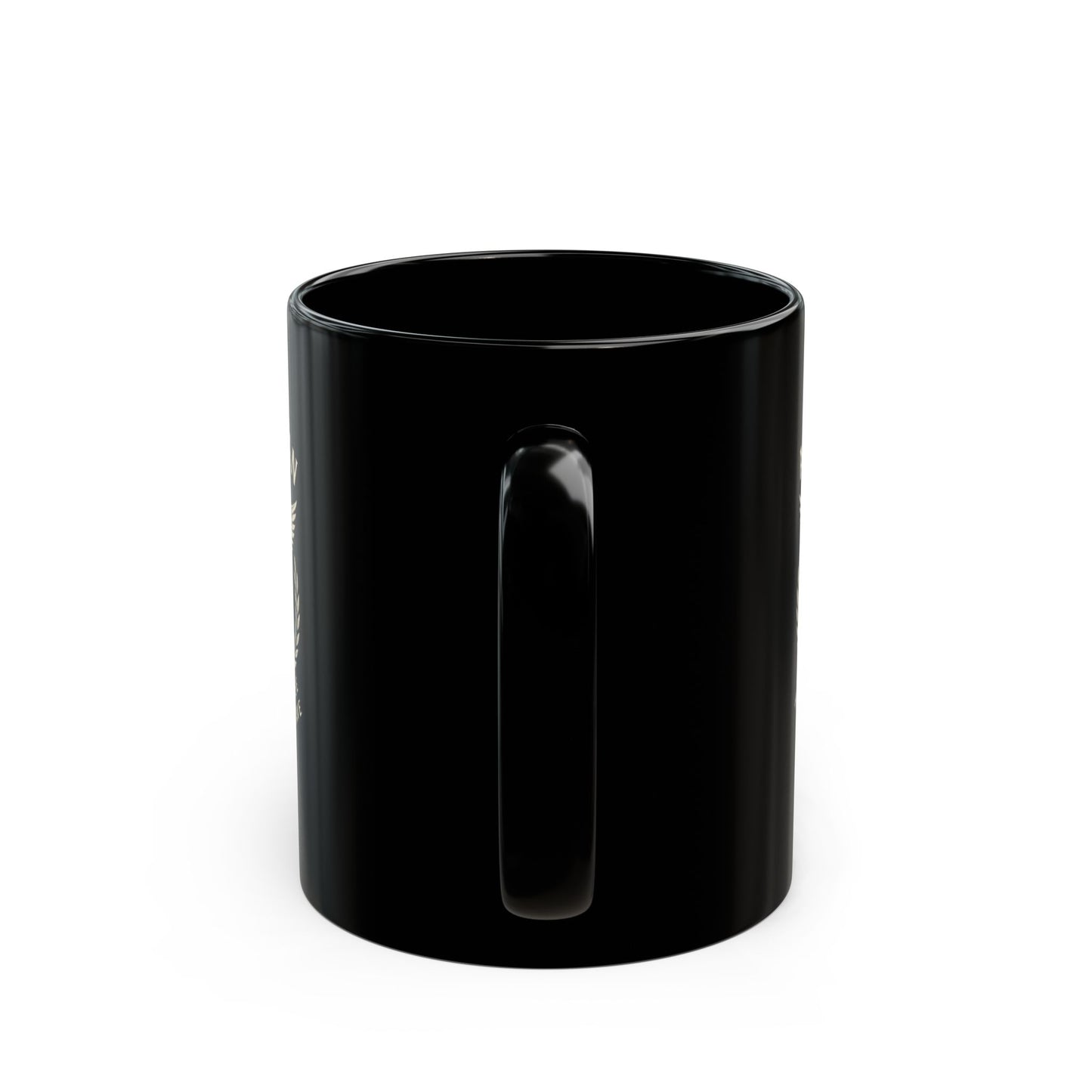 Patriotic Black Mug - Perfect for Coffee Lovers, Gifts for Veterans, Home Decor, American Spirit, Memorial Day, Independence Day