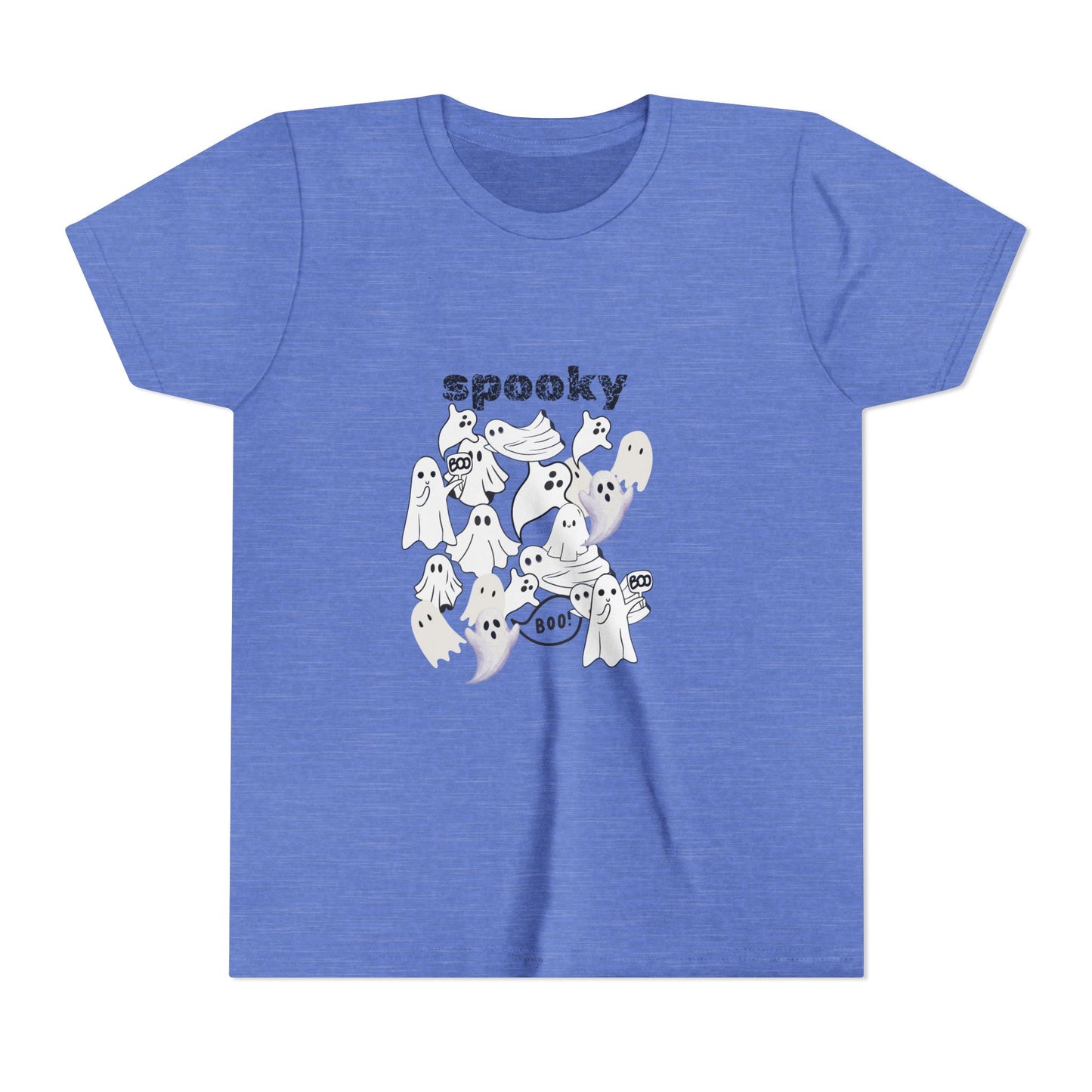 Spooky Ghost Youth Tee Halloween Shirt