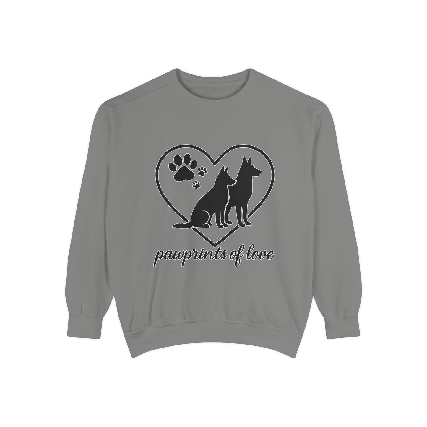 Paws of Love Unisex Garment-Dyed Sweatshirt