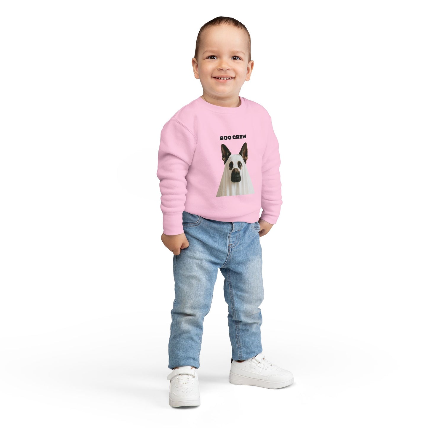 Toddler Ghost German Shepard Sweatshirt