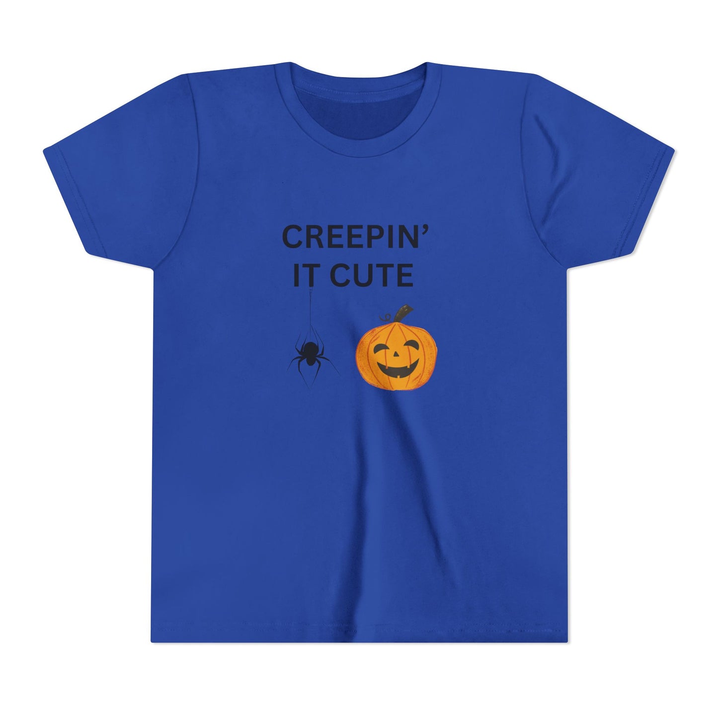 Halloween Youth Tee, Creepin' It Cute Shirt, Fall Apparel
