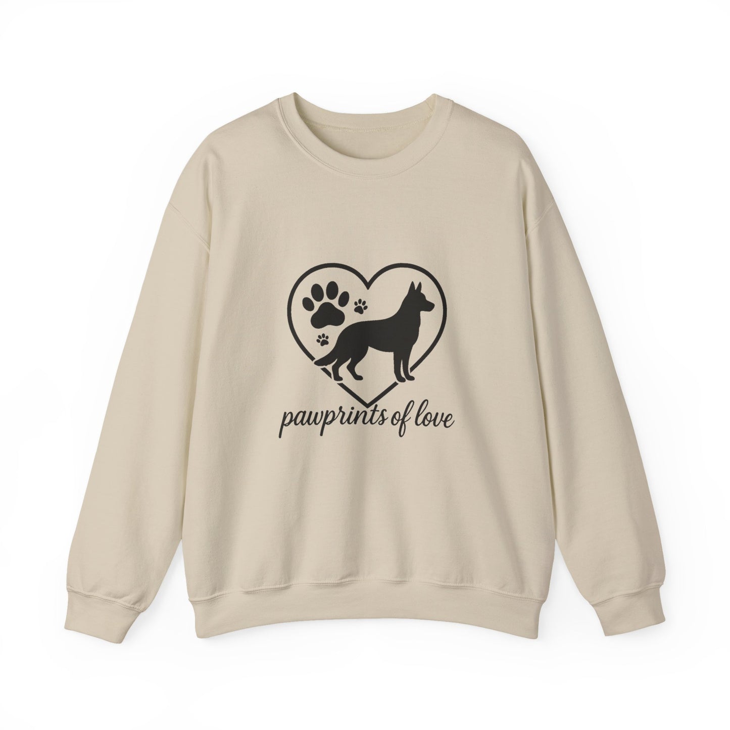 Pawprints of Love-Unisex Heavy Blend™ Crewneck Sweatshirt