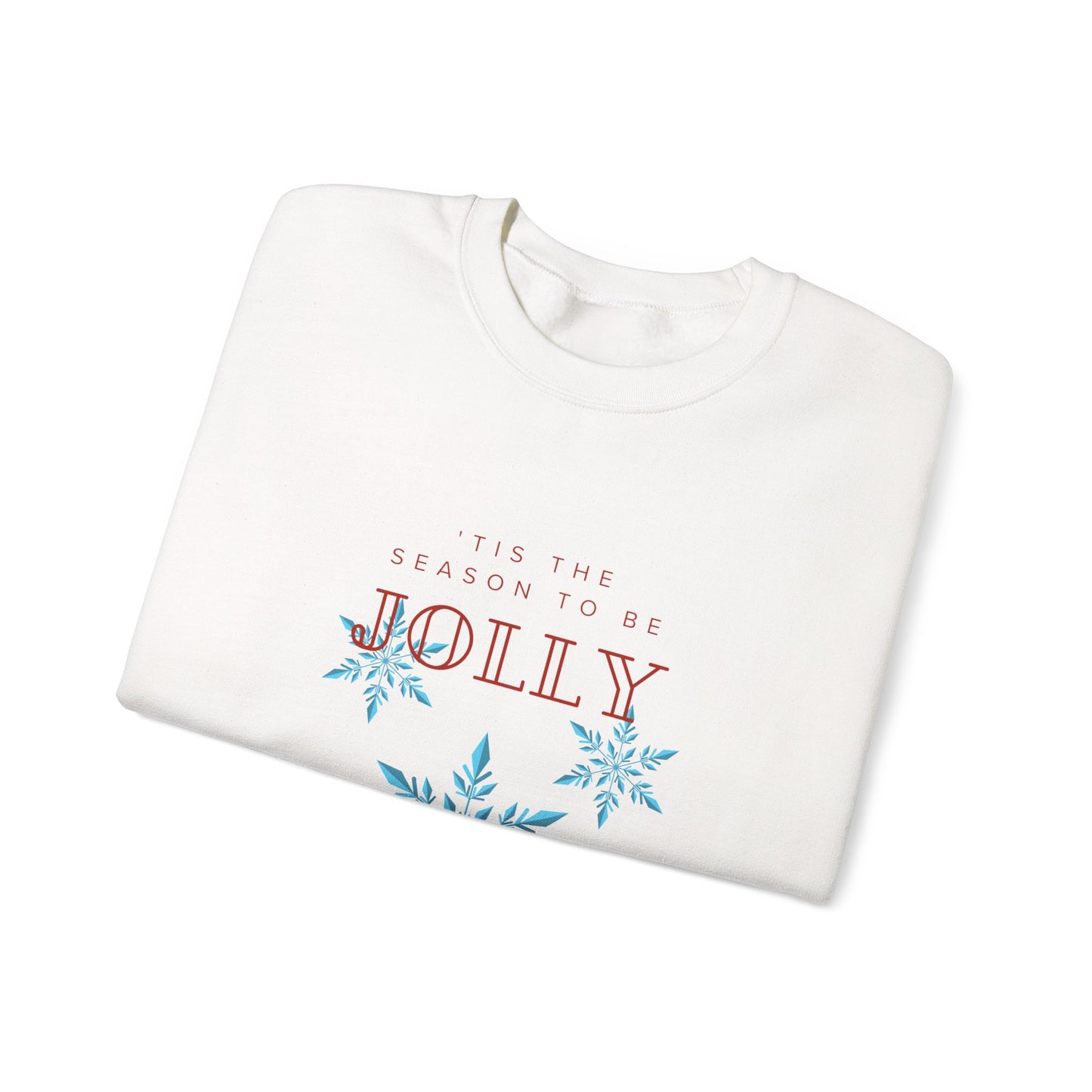Festive 'Let It Snow' Crewneck Sweatshirt - Cozy Holiday Apparel