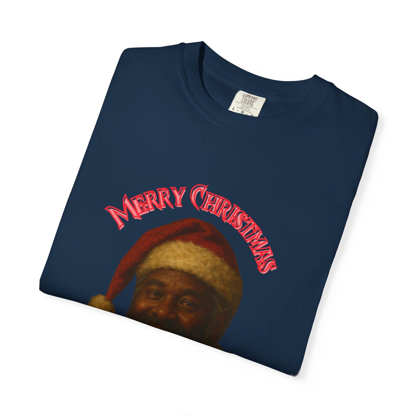 Merry Christmas Vintage Santa T-shirt, Unisex Holiday Tee, Festive Gift, Christmas Apparel, Cool Casual Wear, Seasonal Celebration Shirt