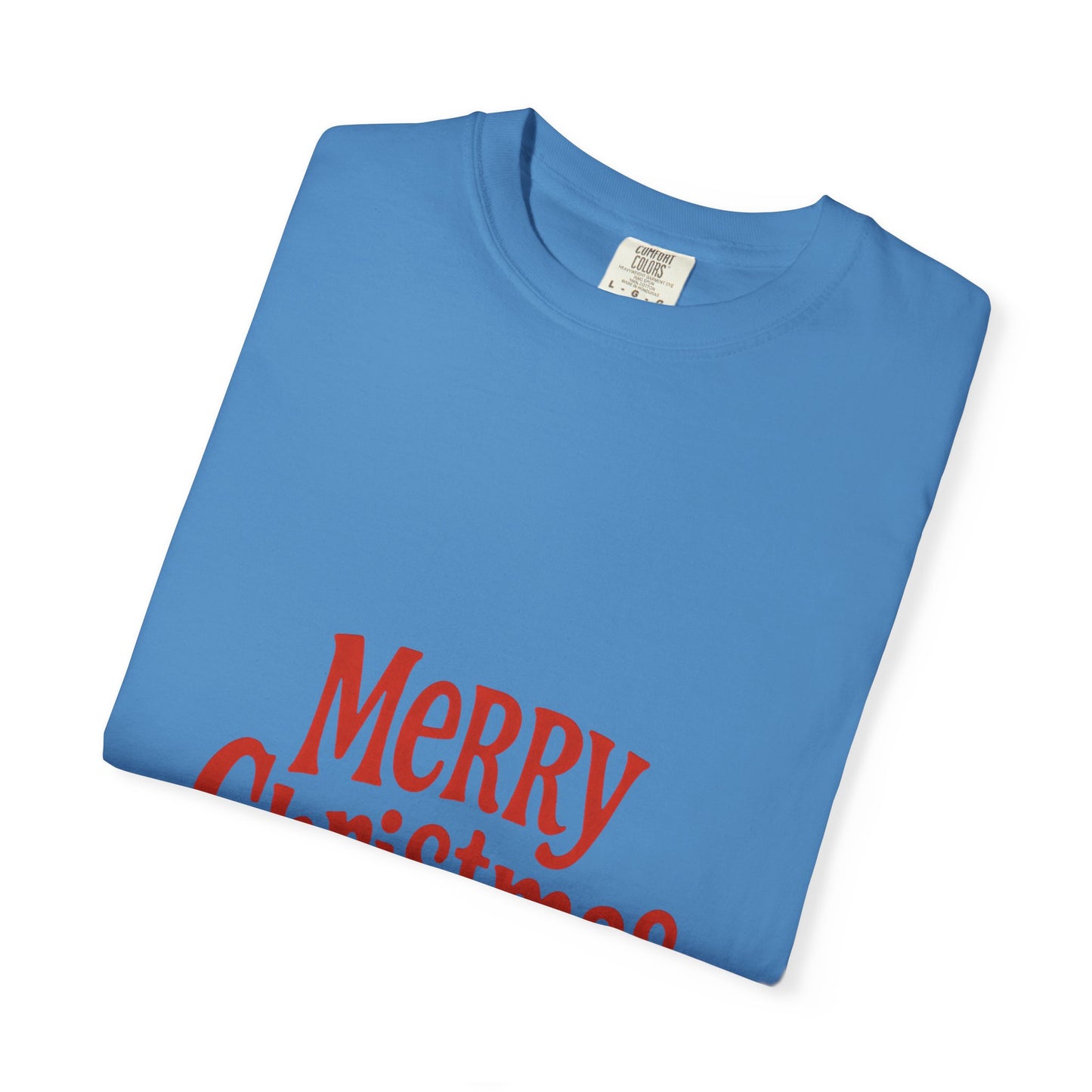 Merry Christmas Unisex Garment-Dyed T-shirt