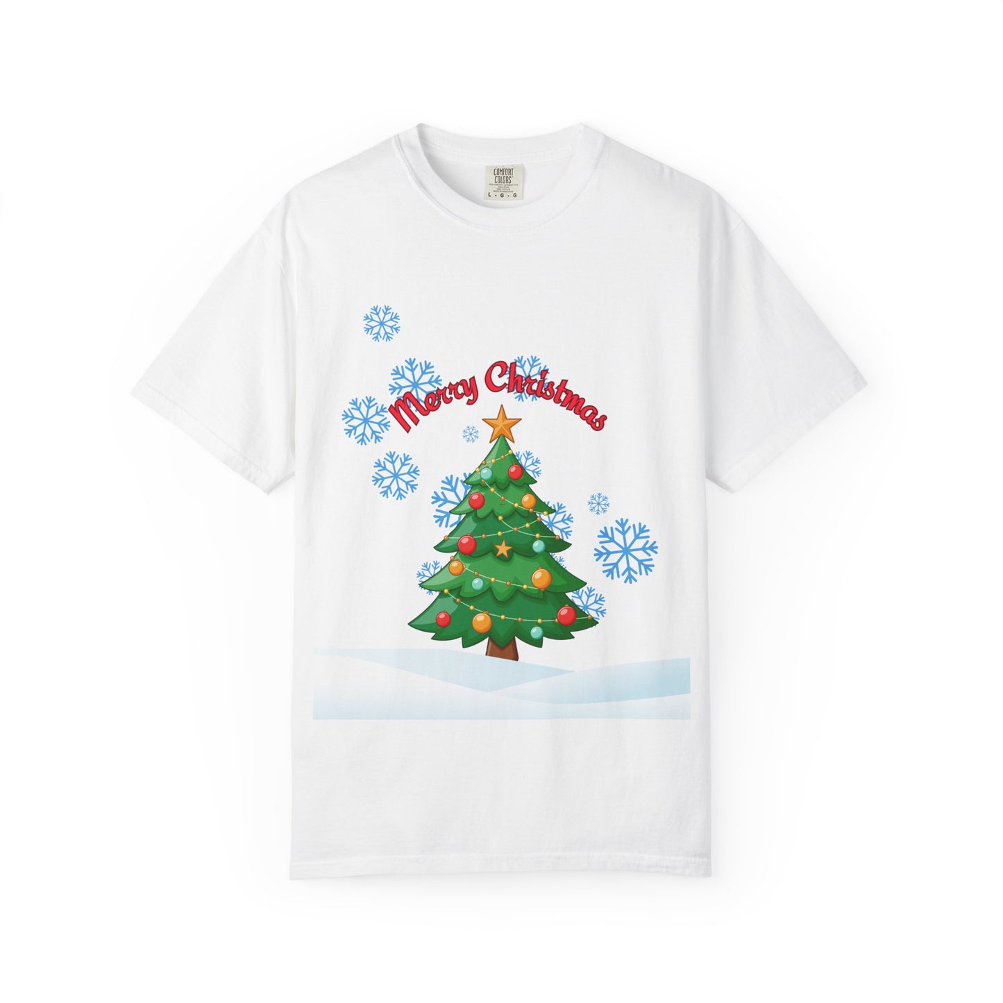 Christmas Tree T-Shirt, Cozy Holiday Tee,