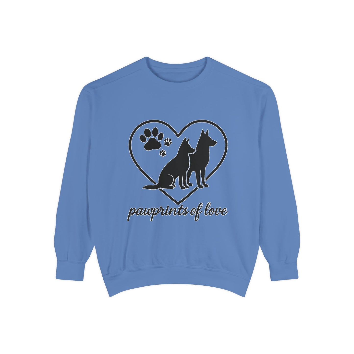 Paws of Love Unisex Garment-Dyed Sweatshirt